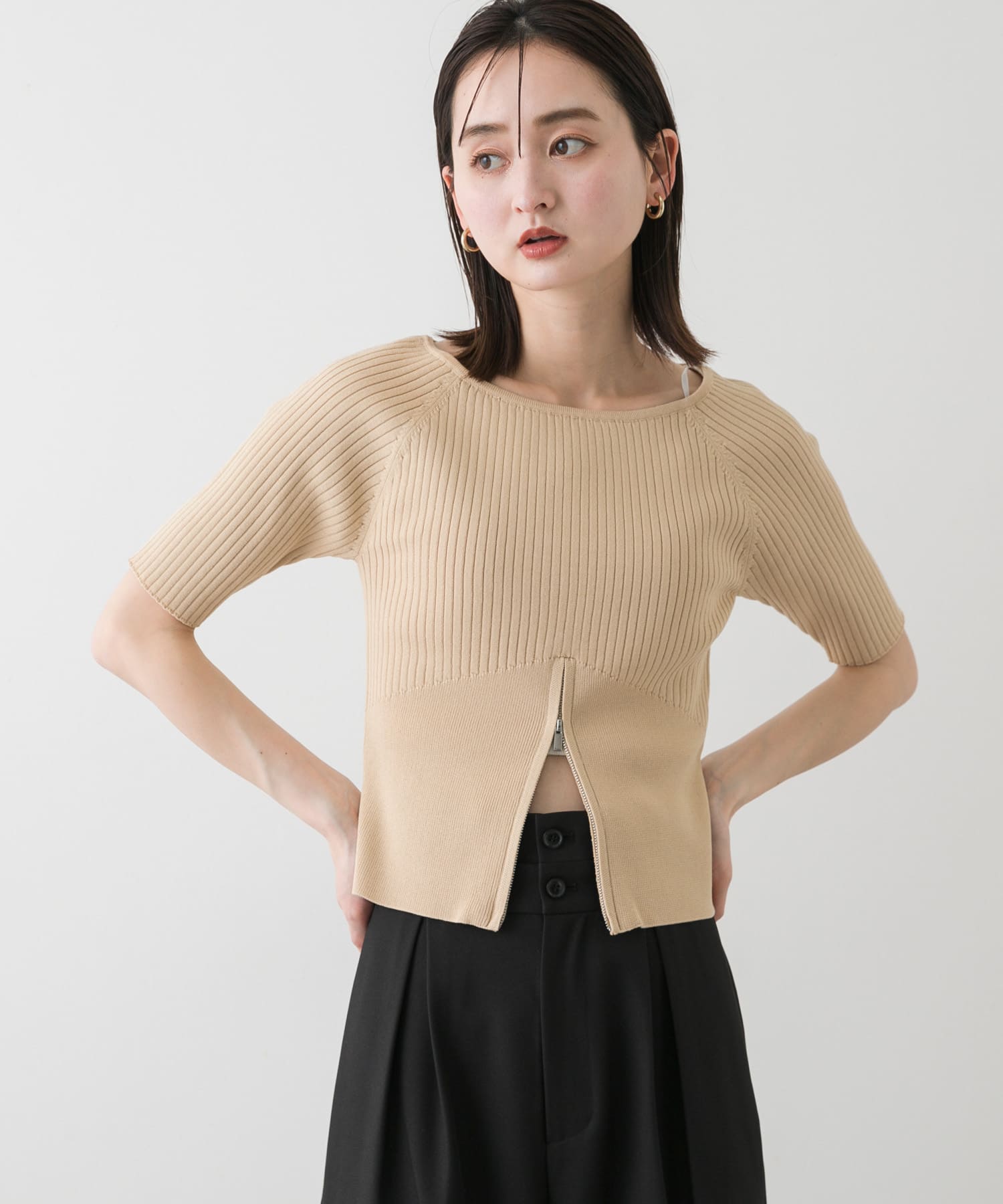 身長：169cm サイズ：one