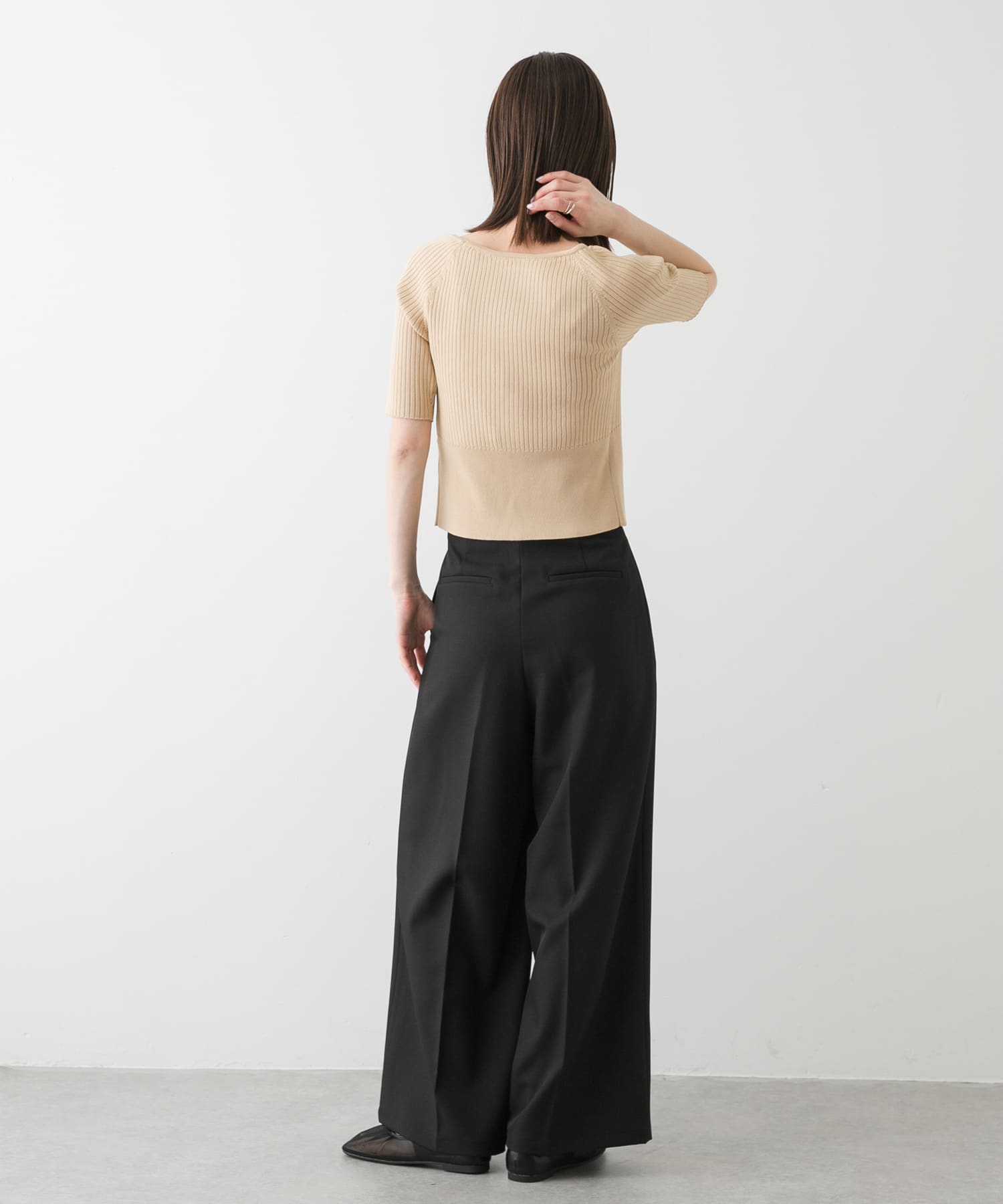 身長：169cm サイズ：one