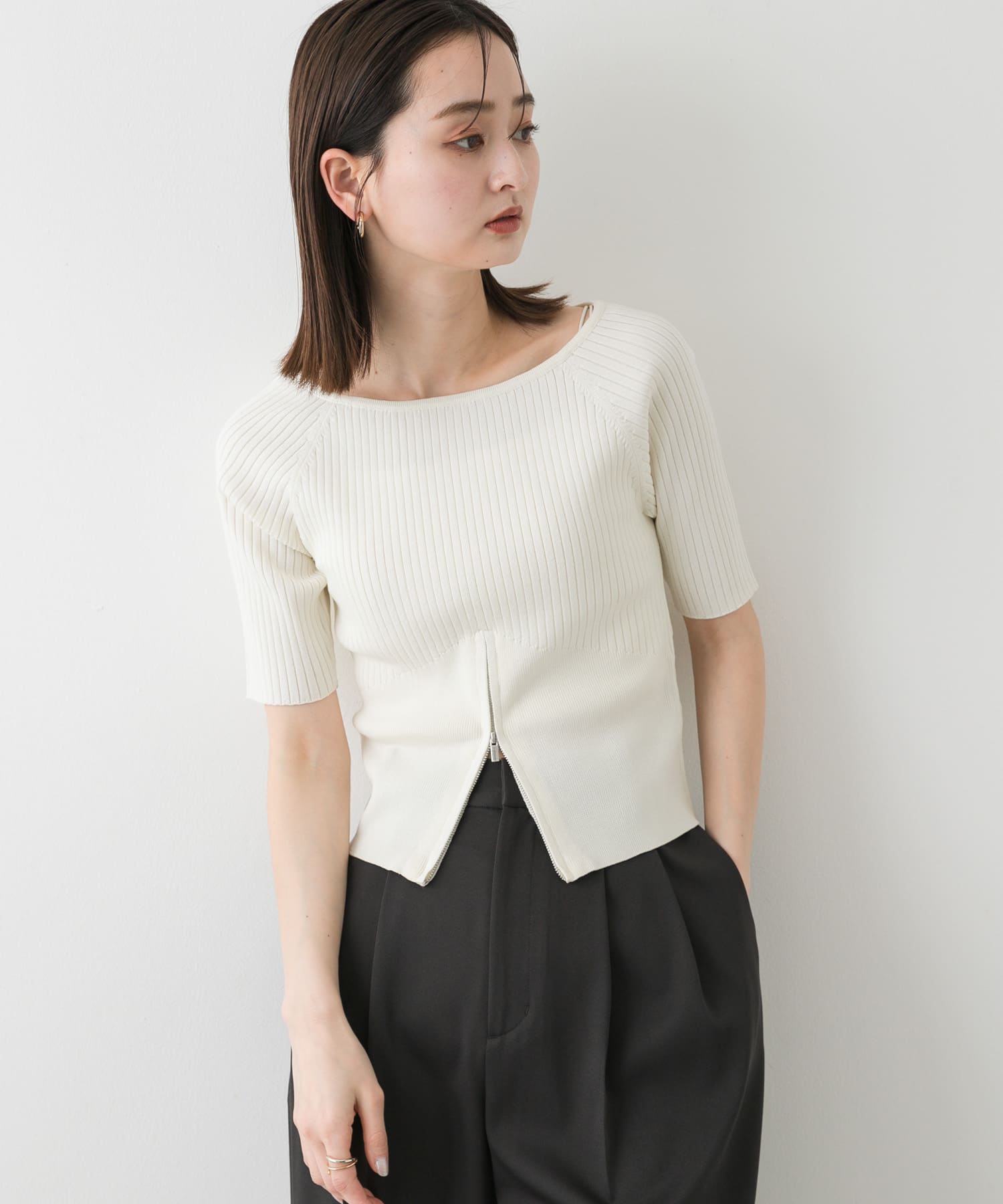 身長：169cm サイズ：one