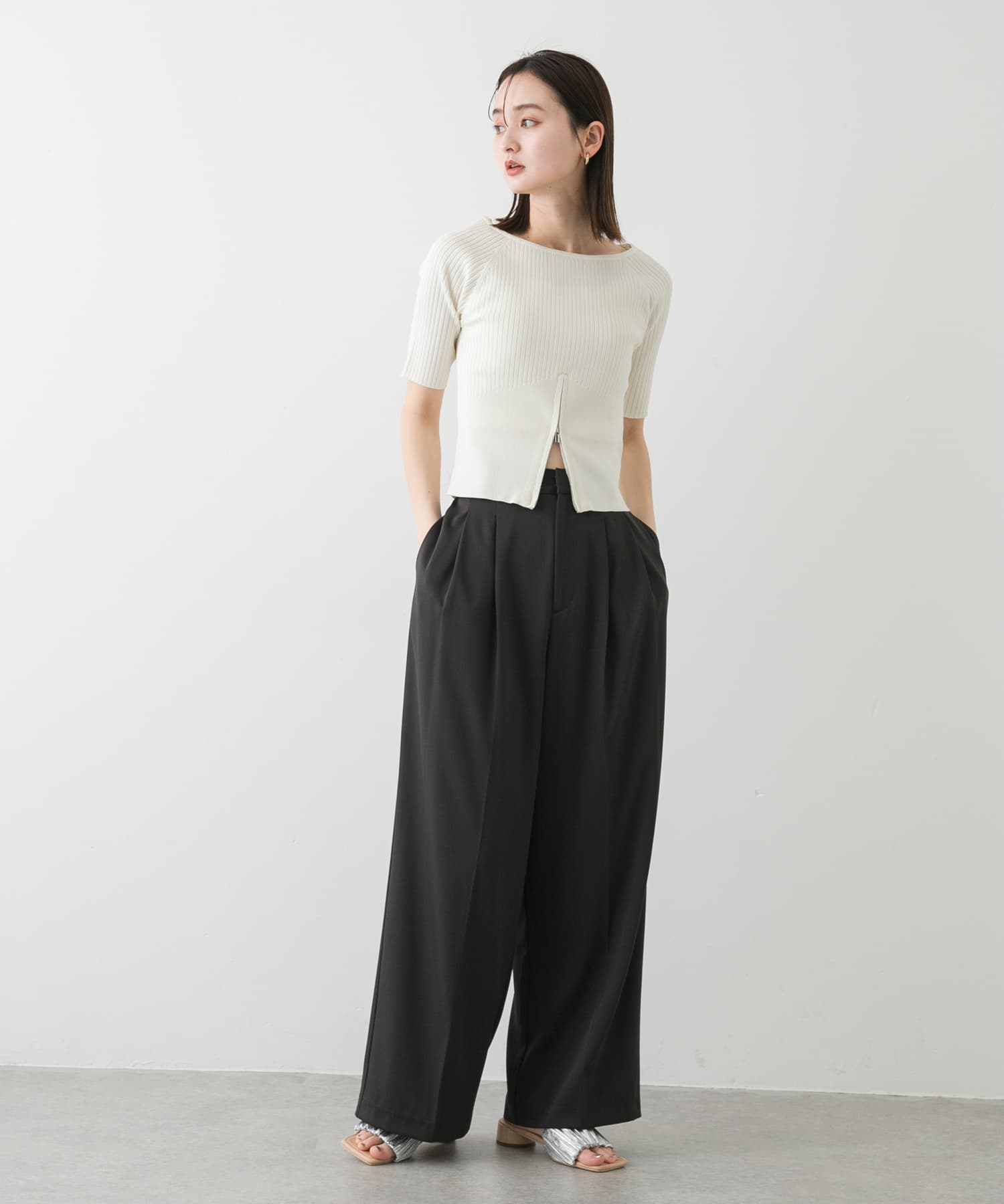 身長：169cm サイズ：one