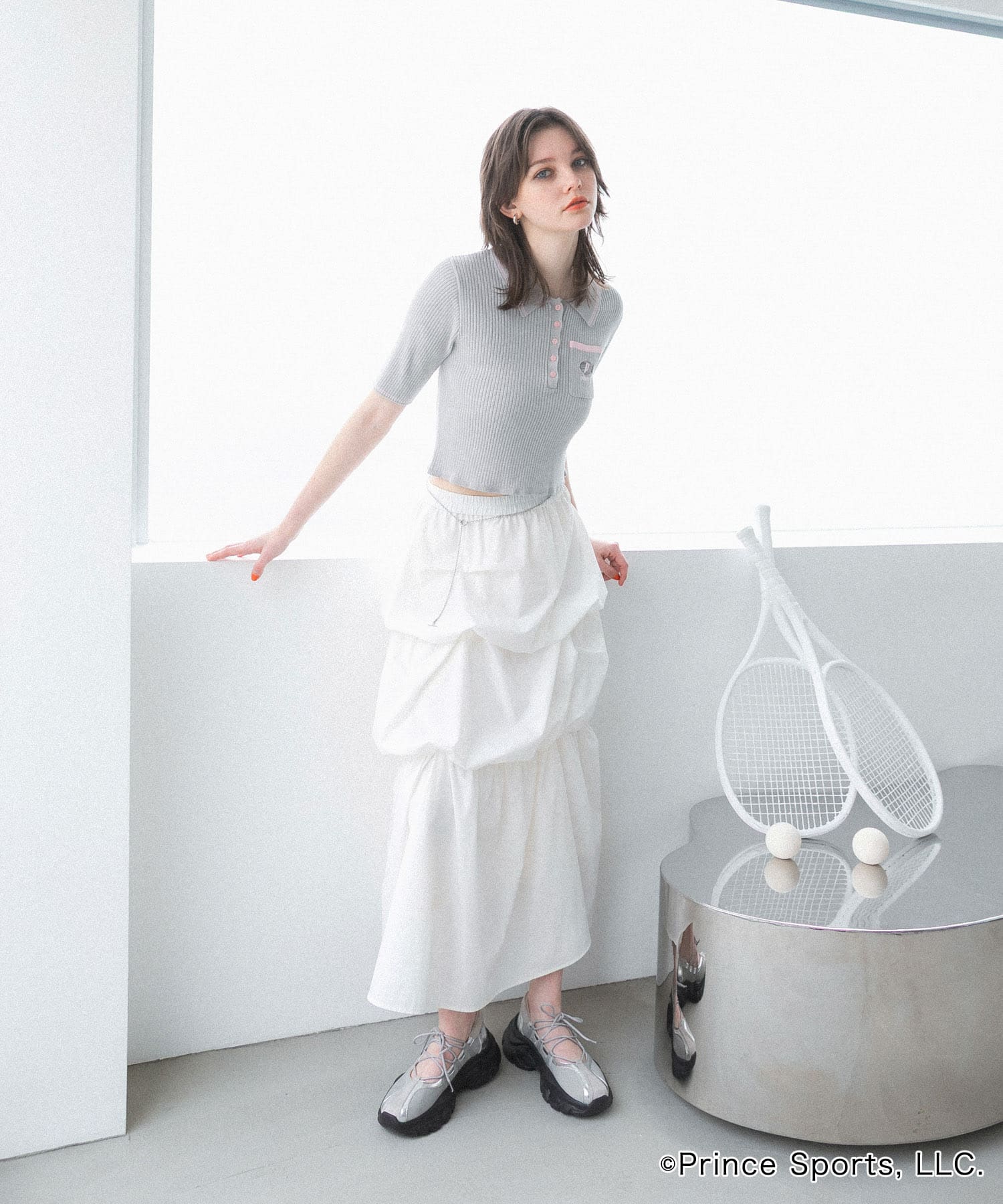 身長：173cm サイズ：one