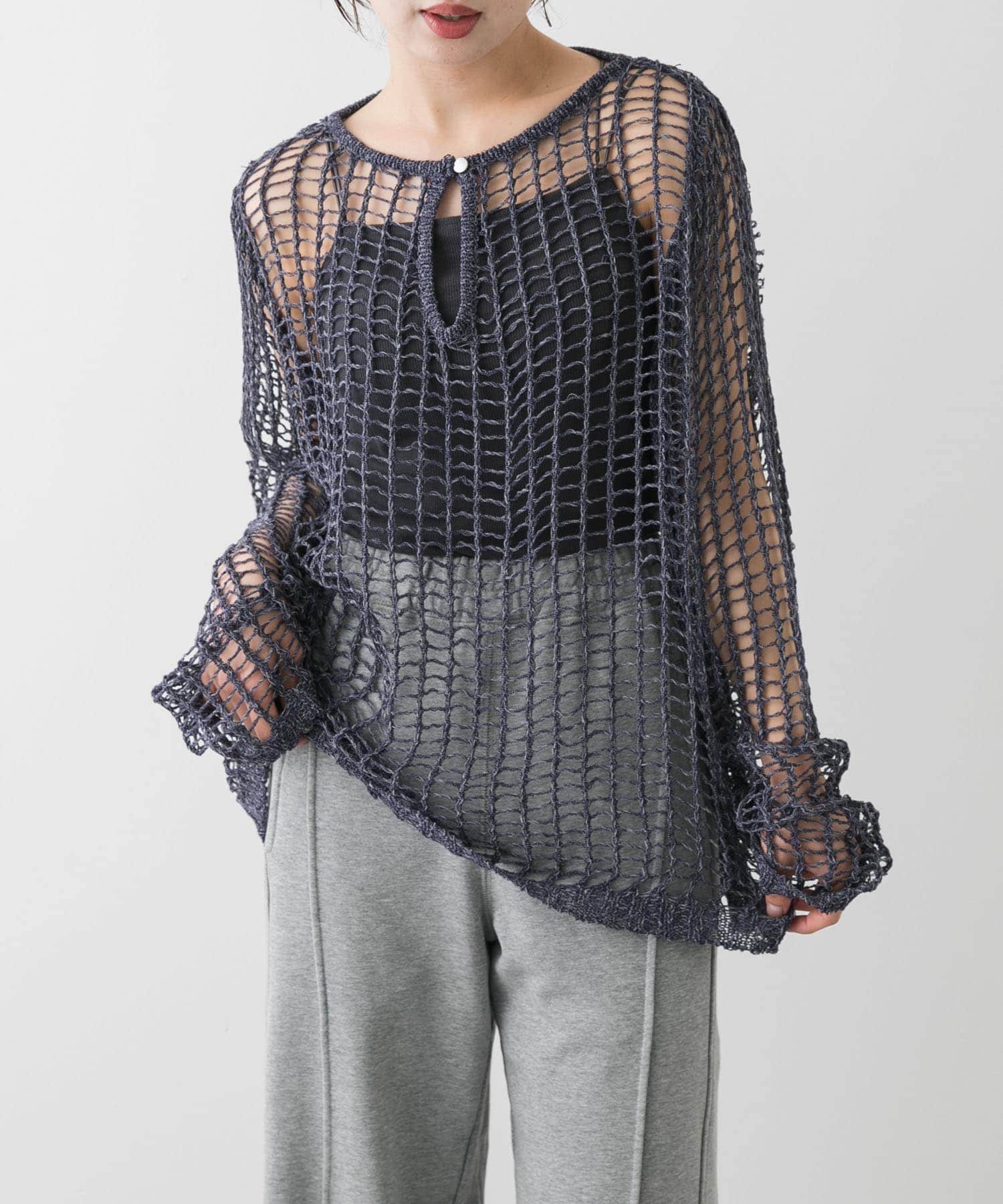 身長：158cm サイズ：one