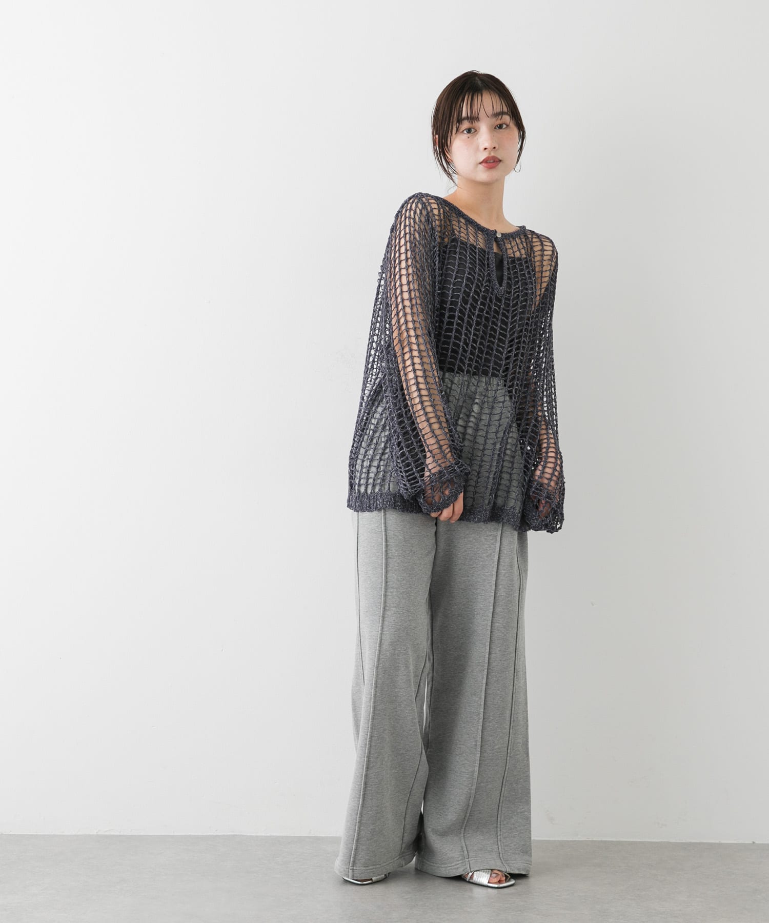 身長：158cm サイズ：one