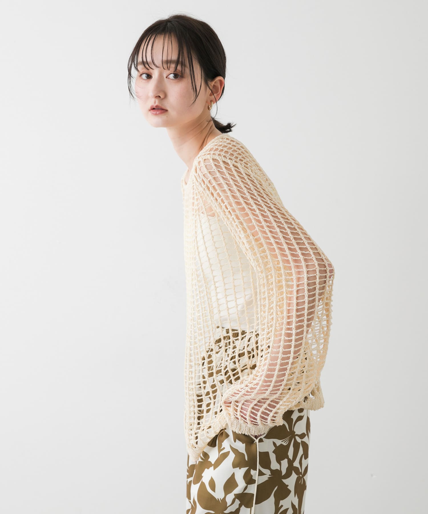 身長：169cm サイズ：one