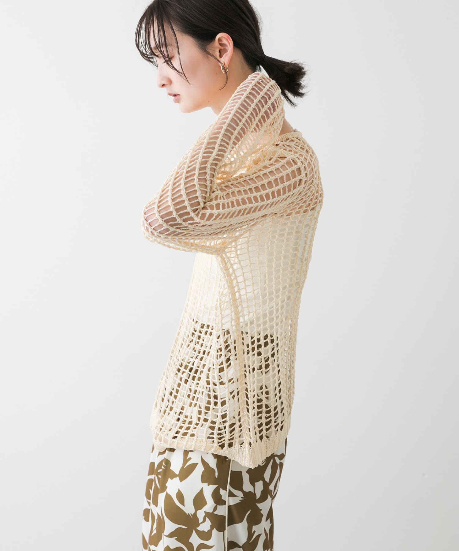 身長：169cm サイズ：one