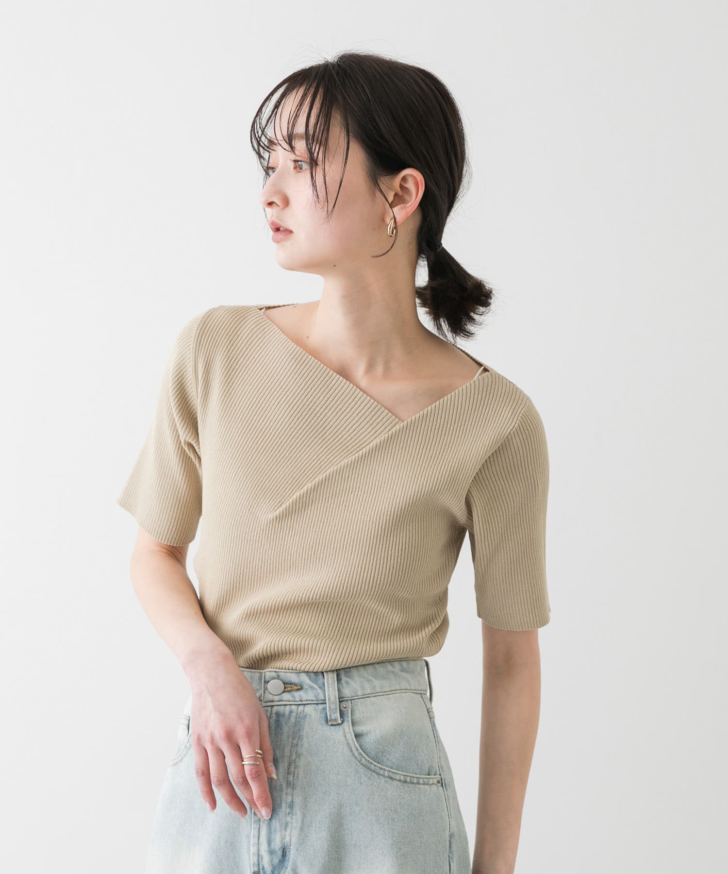 身長：169cm サイズ：one