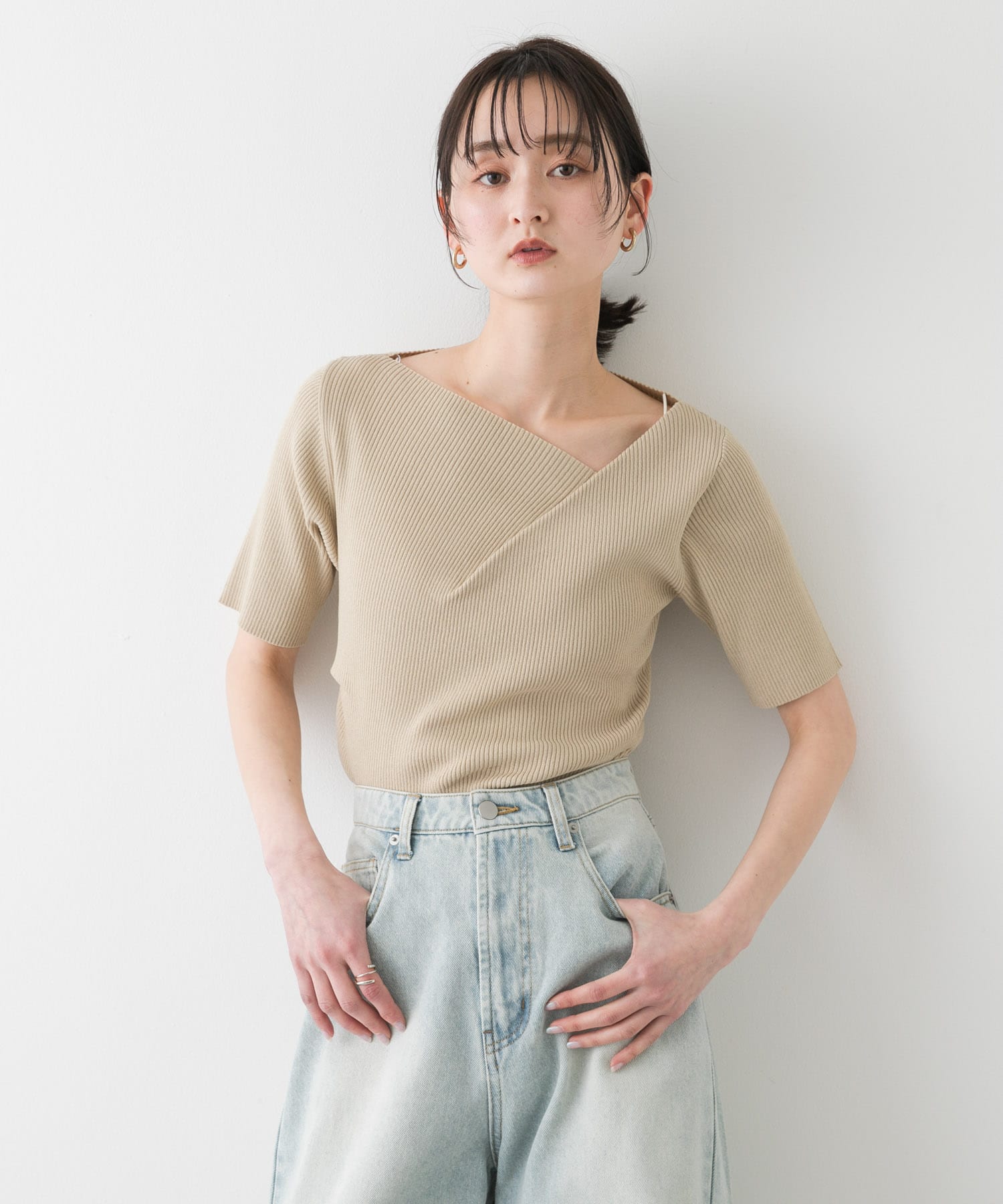 身長：169cm サイズ：one