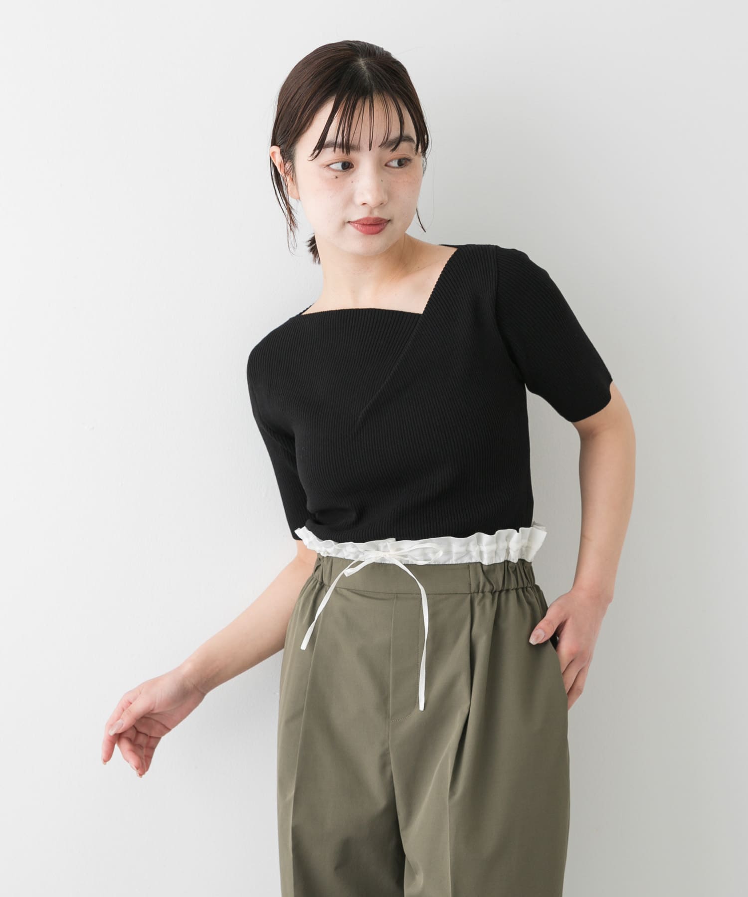 身長：158cm サイズ：one