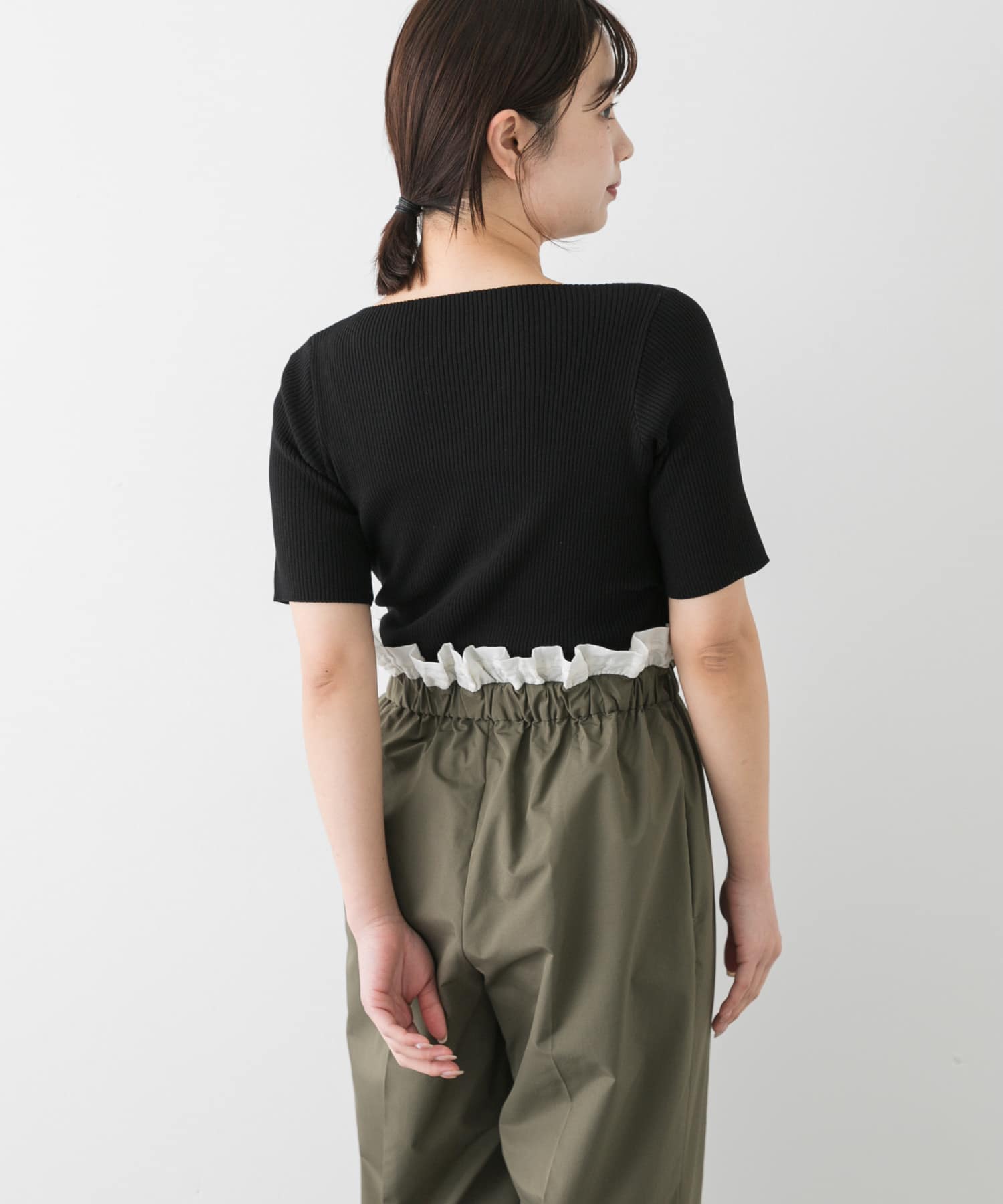 身長：158cm サイズ：one