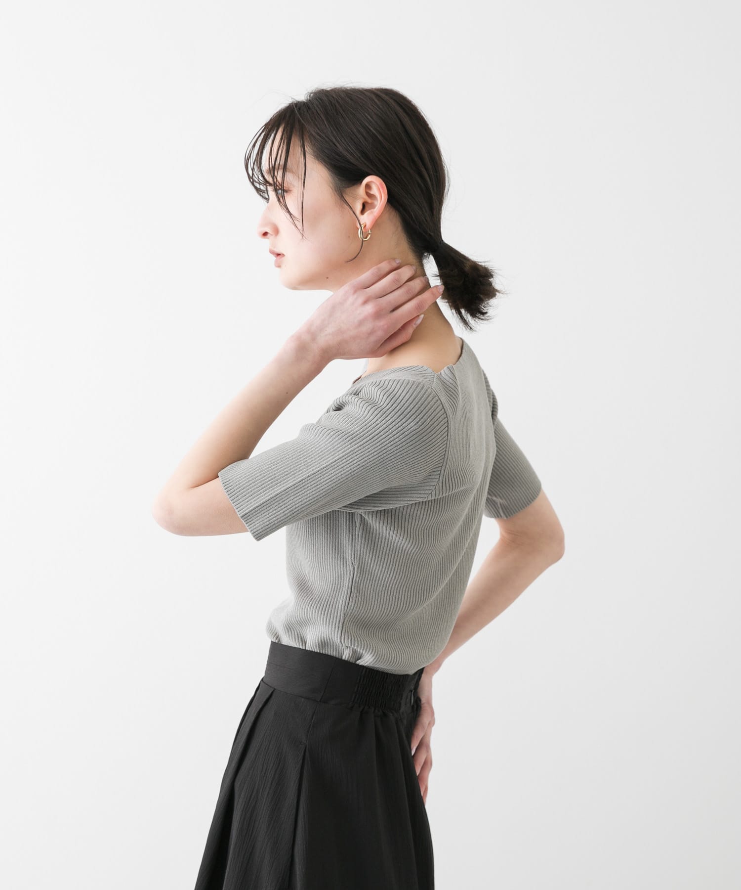 身長：169cm サイズ：one