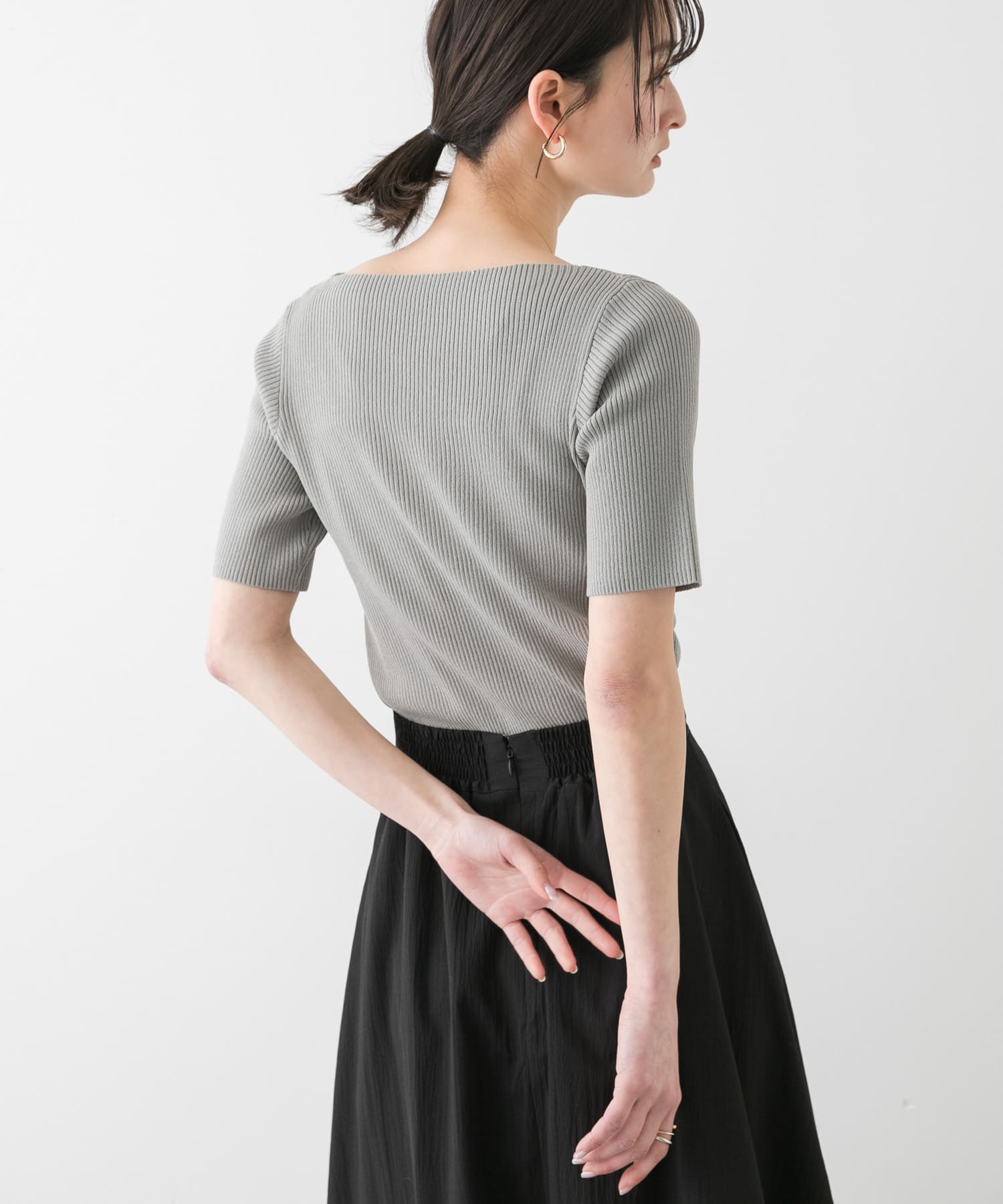 身長：169cm サイズ：one