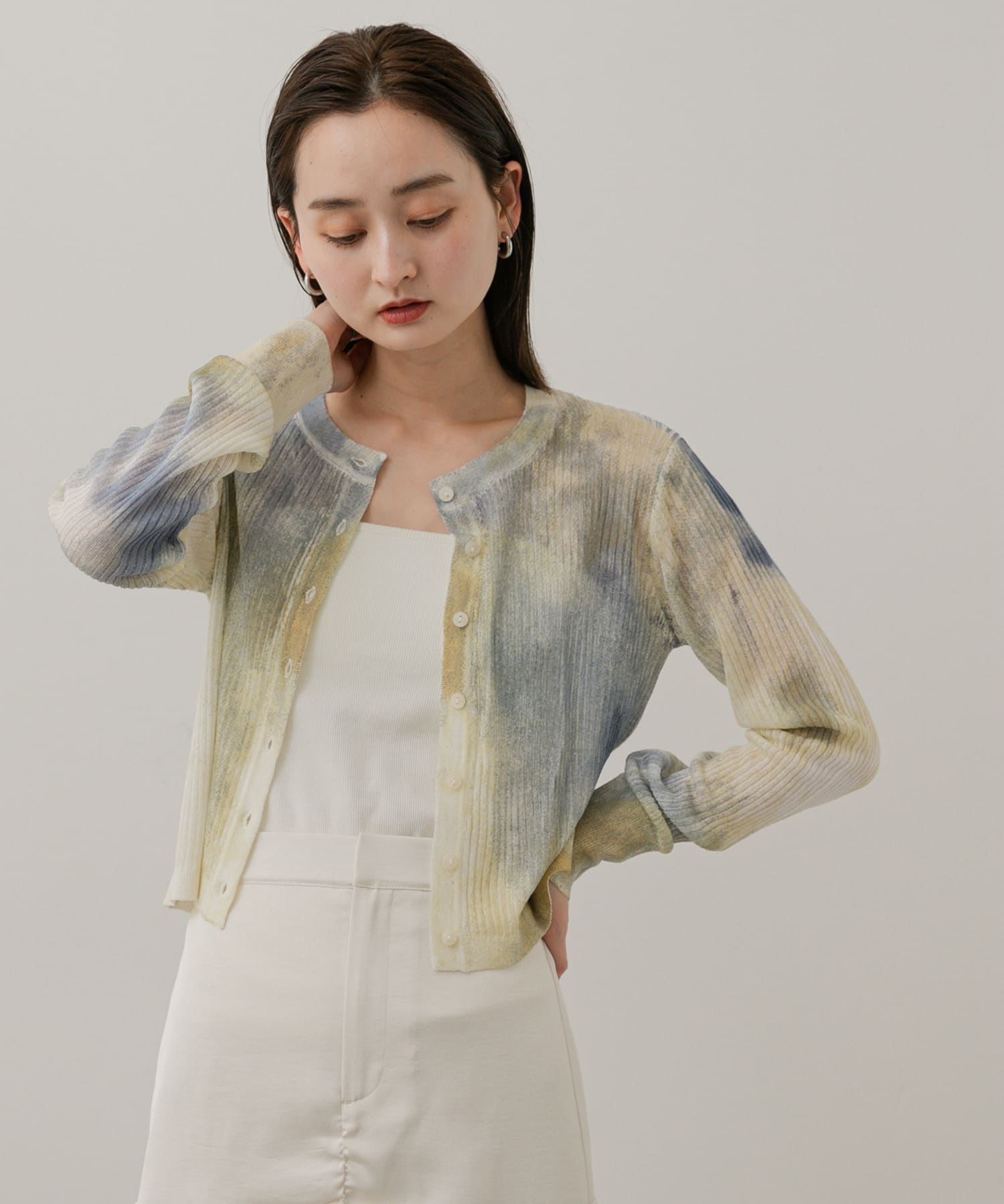 身長：169cm サイズ：one