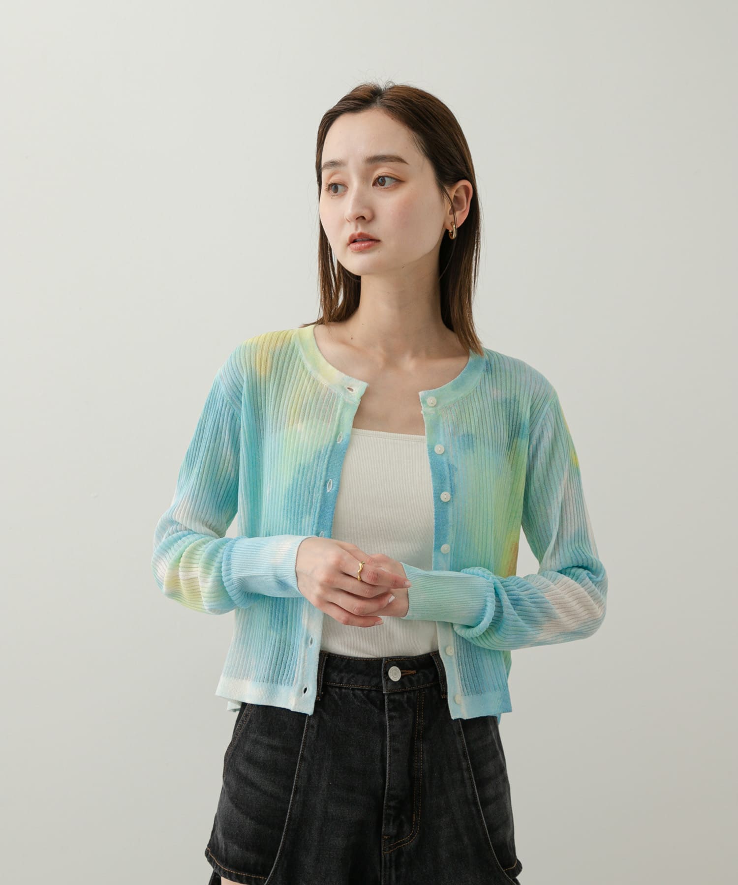 身長：169cm サイズ：one