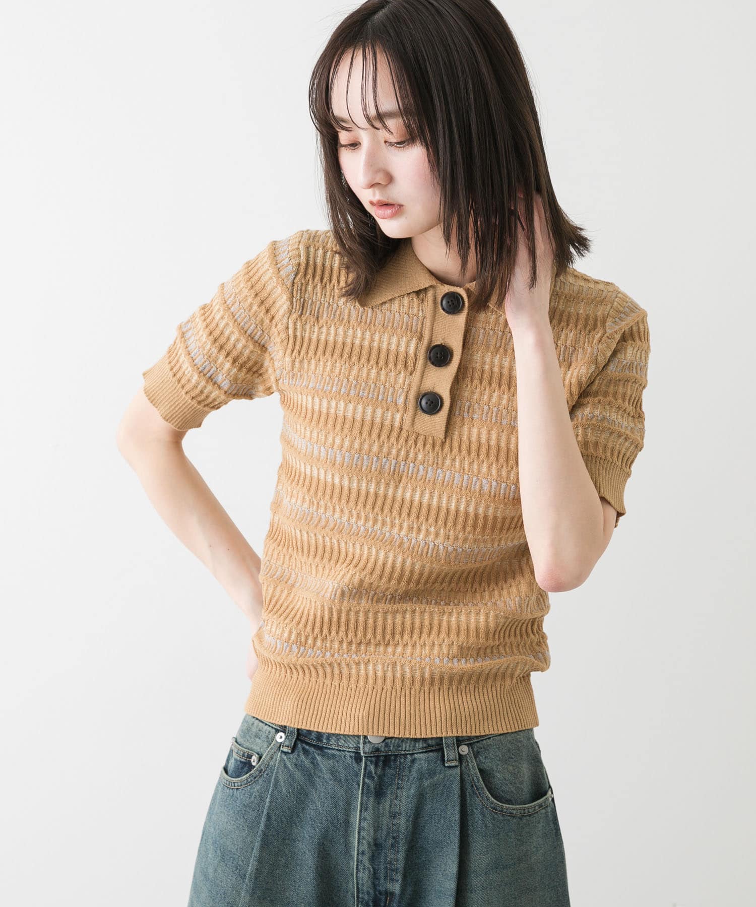 身長：169cm サイズ：one