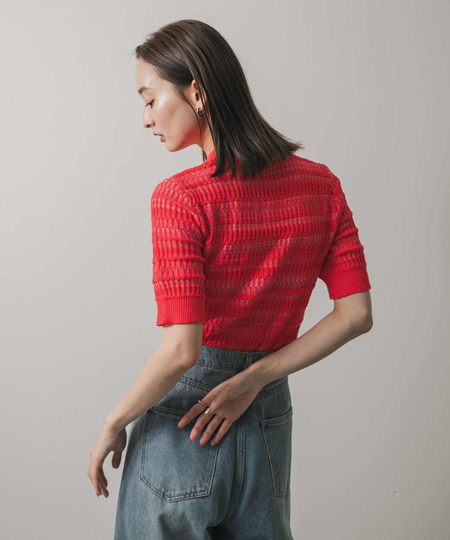 身長：169cm サイズ：one