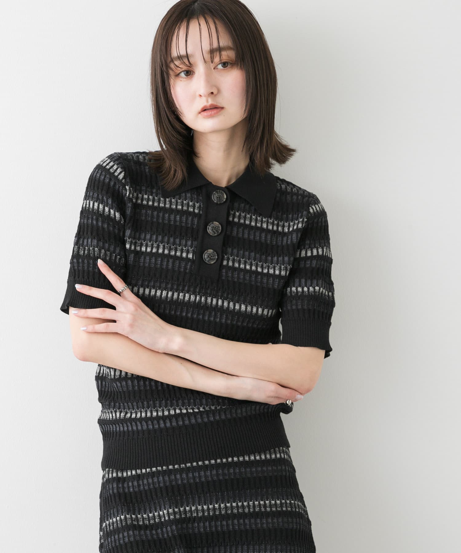 身長：169cm サイズ：one