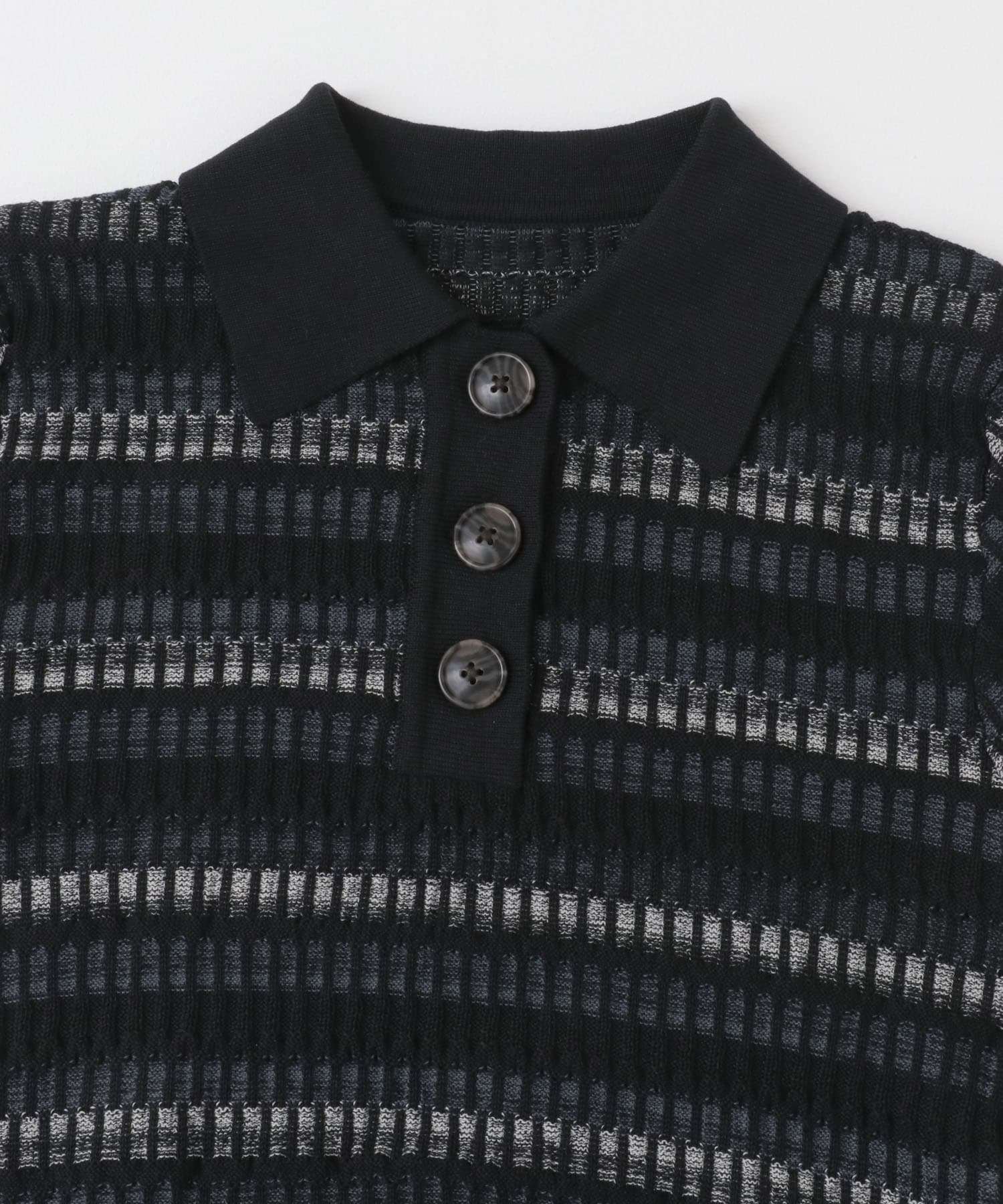 マルチボーダーエリツキトップ BLACK one