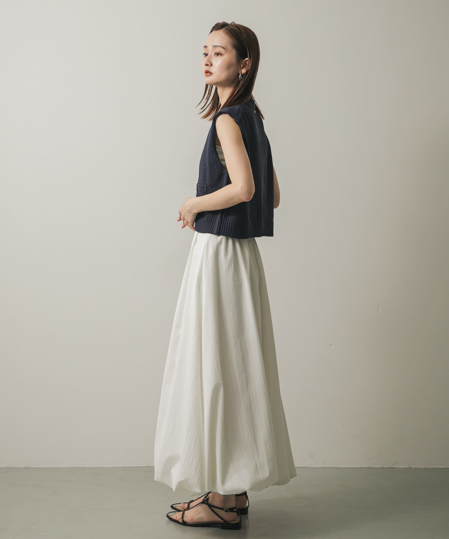 身長：169cm サイズ：one