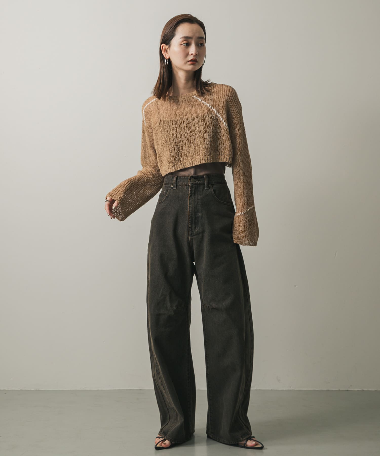 身長：169cm サイズ：one