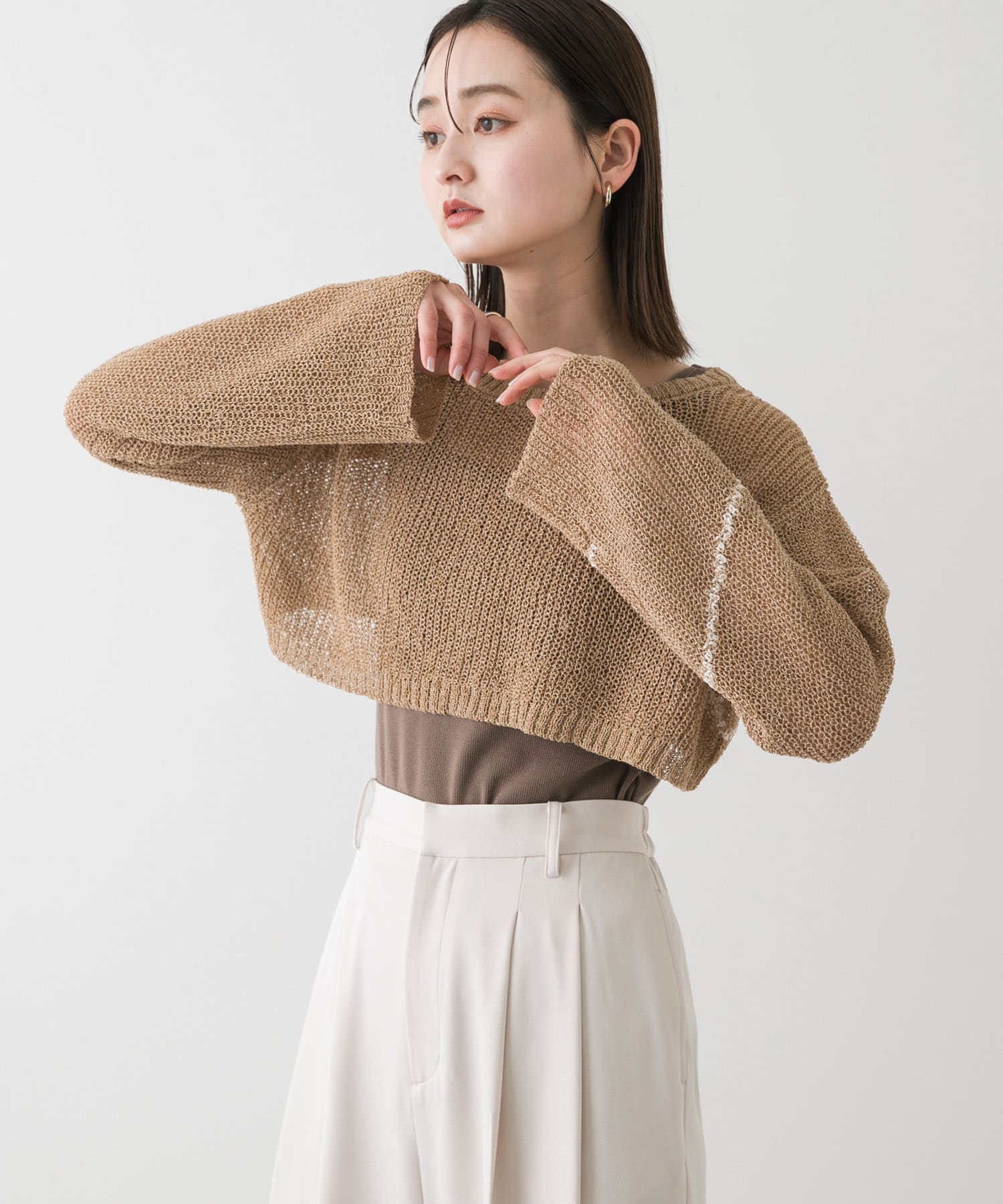 身長：169cm サイズ：one