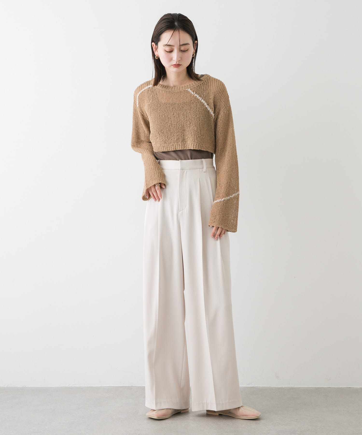 身長：169cm サイズ：one