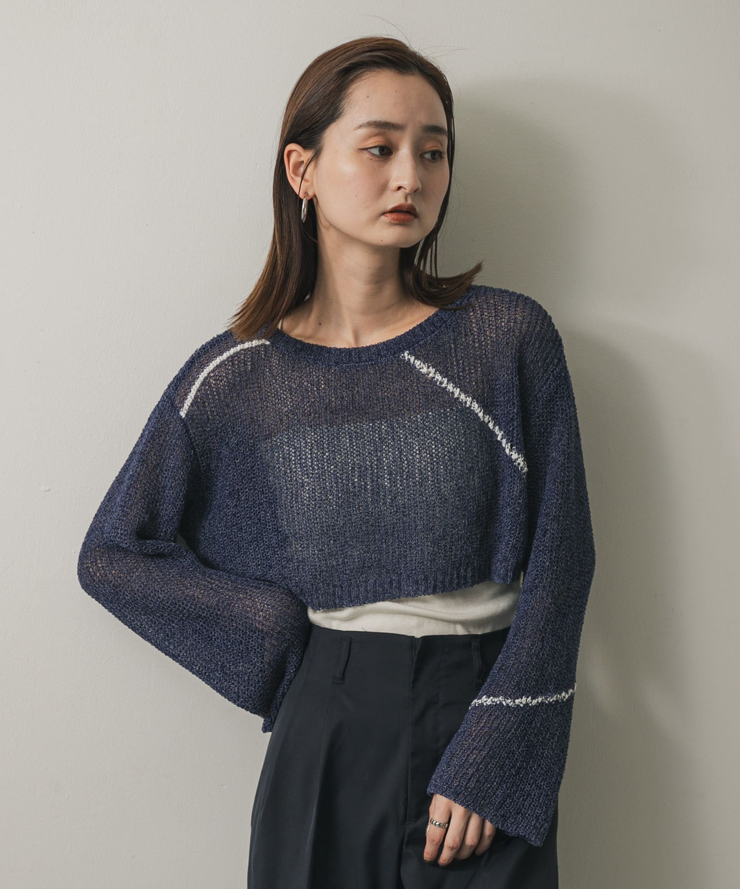 身長：169cm サイズ：one