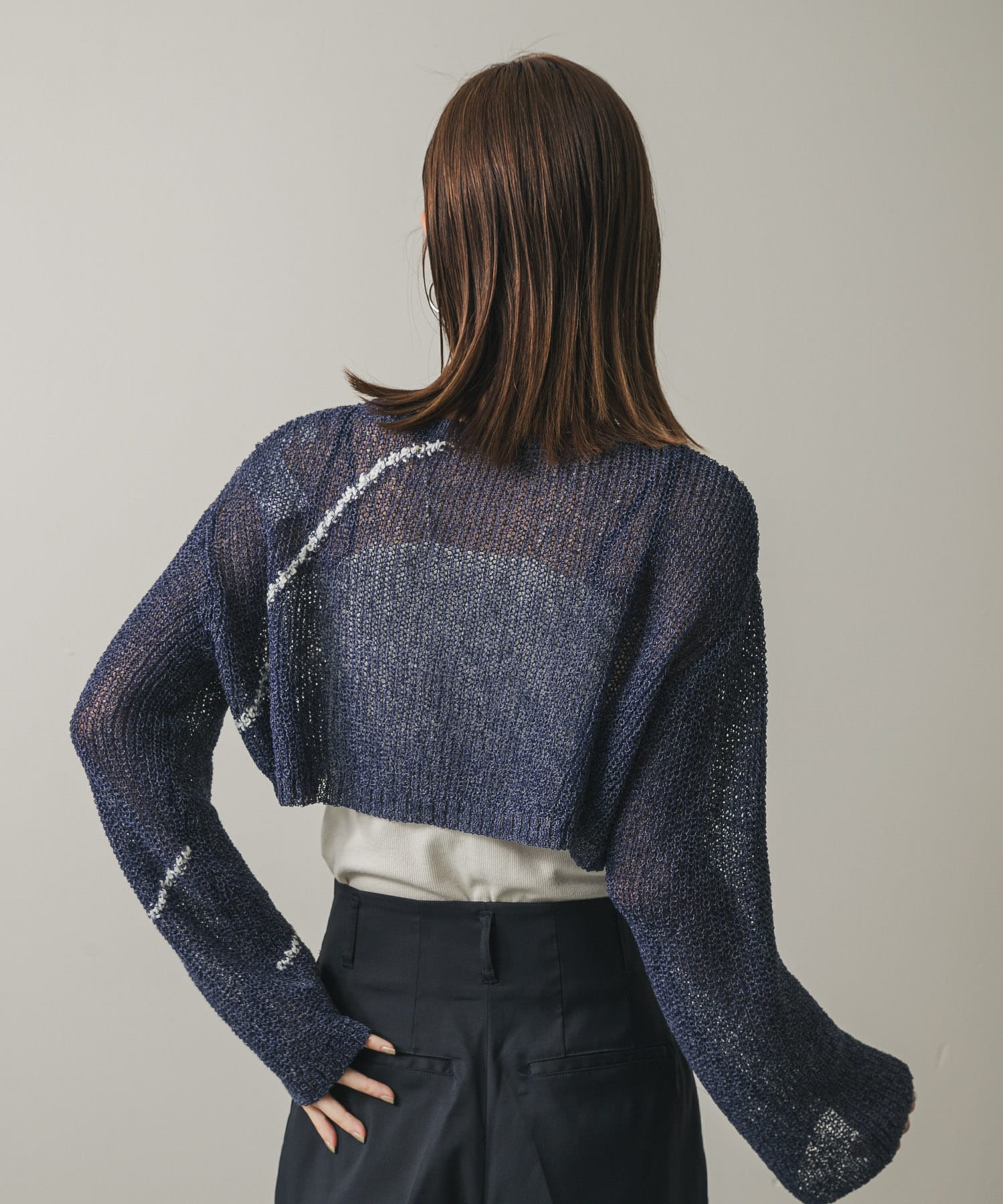 身長：169cm サイズ：one