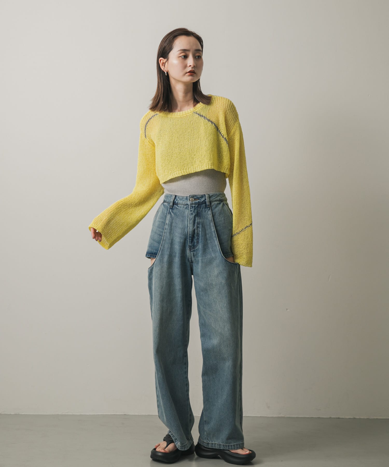 身長：169cm サイズ：one