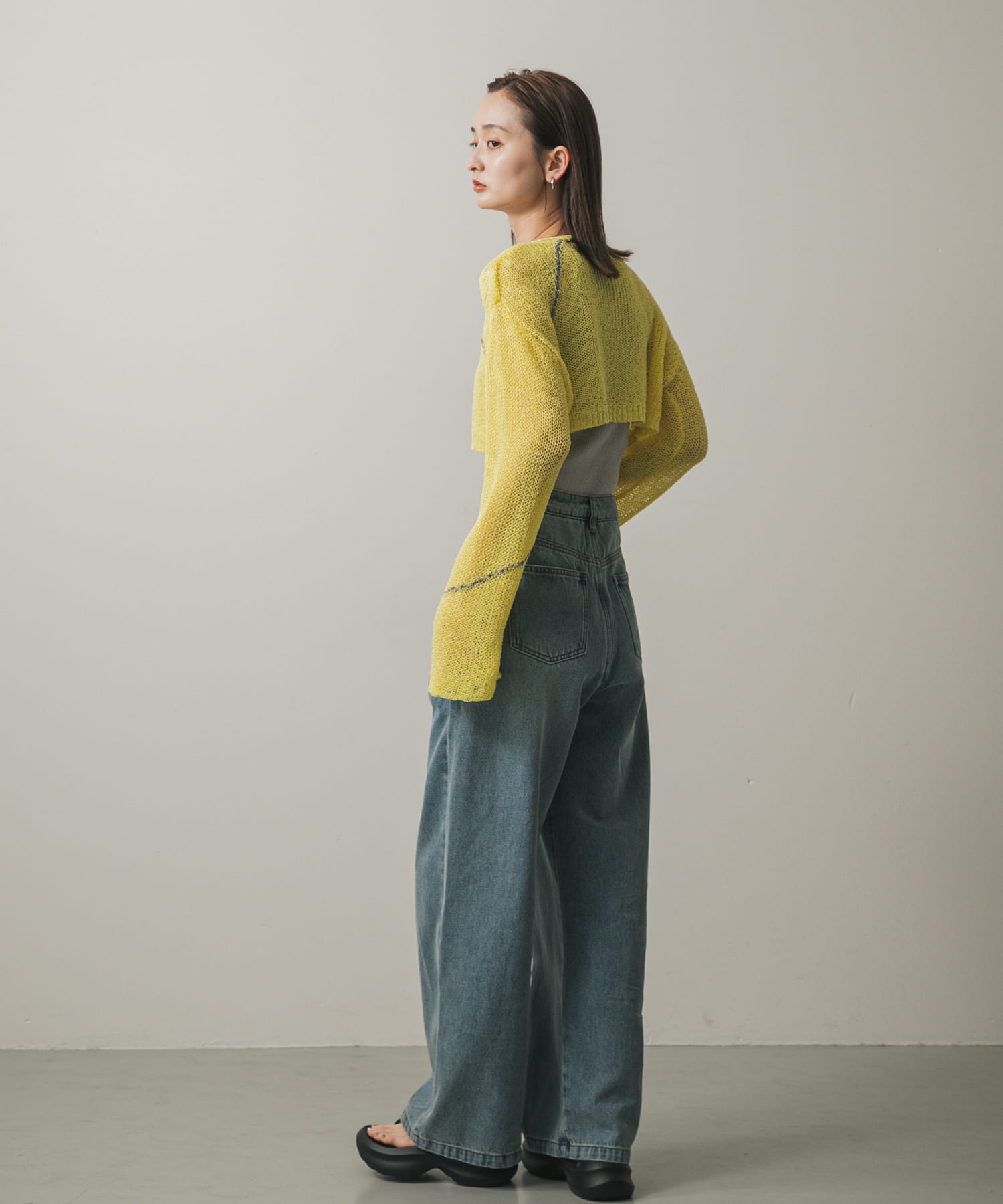 身長：169cm サイズ：one