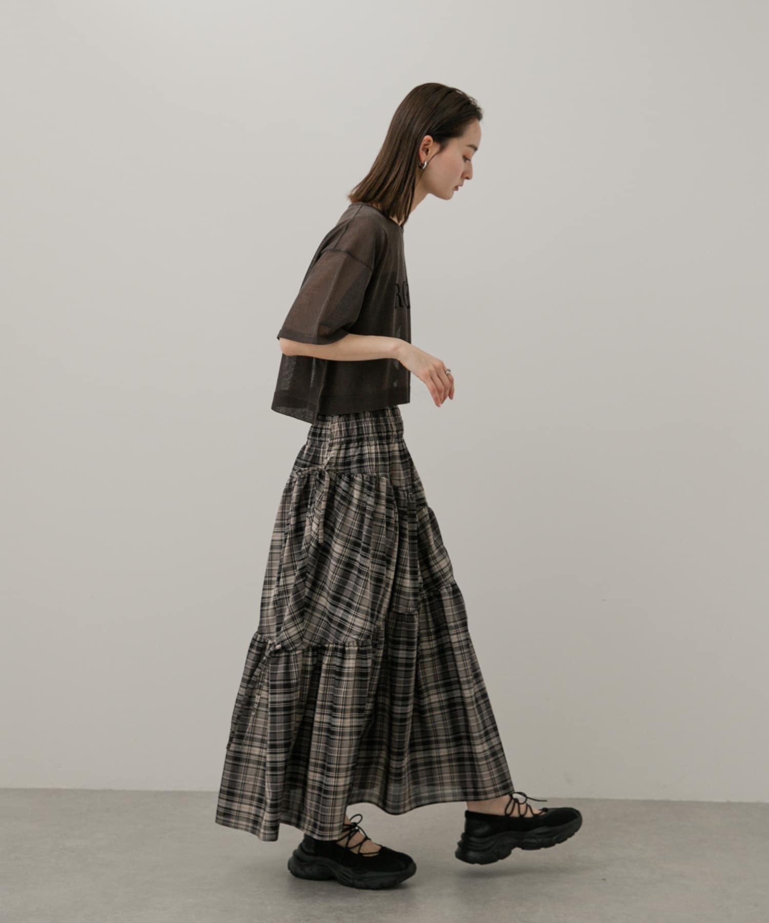 身長：169cm サイズ：one