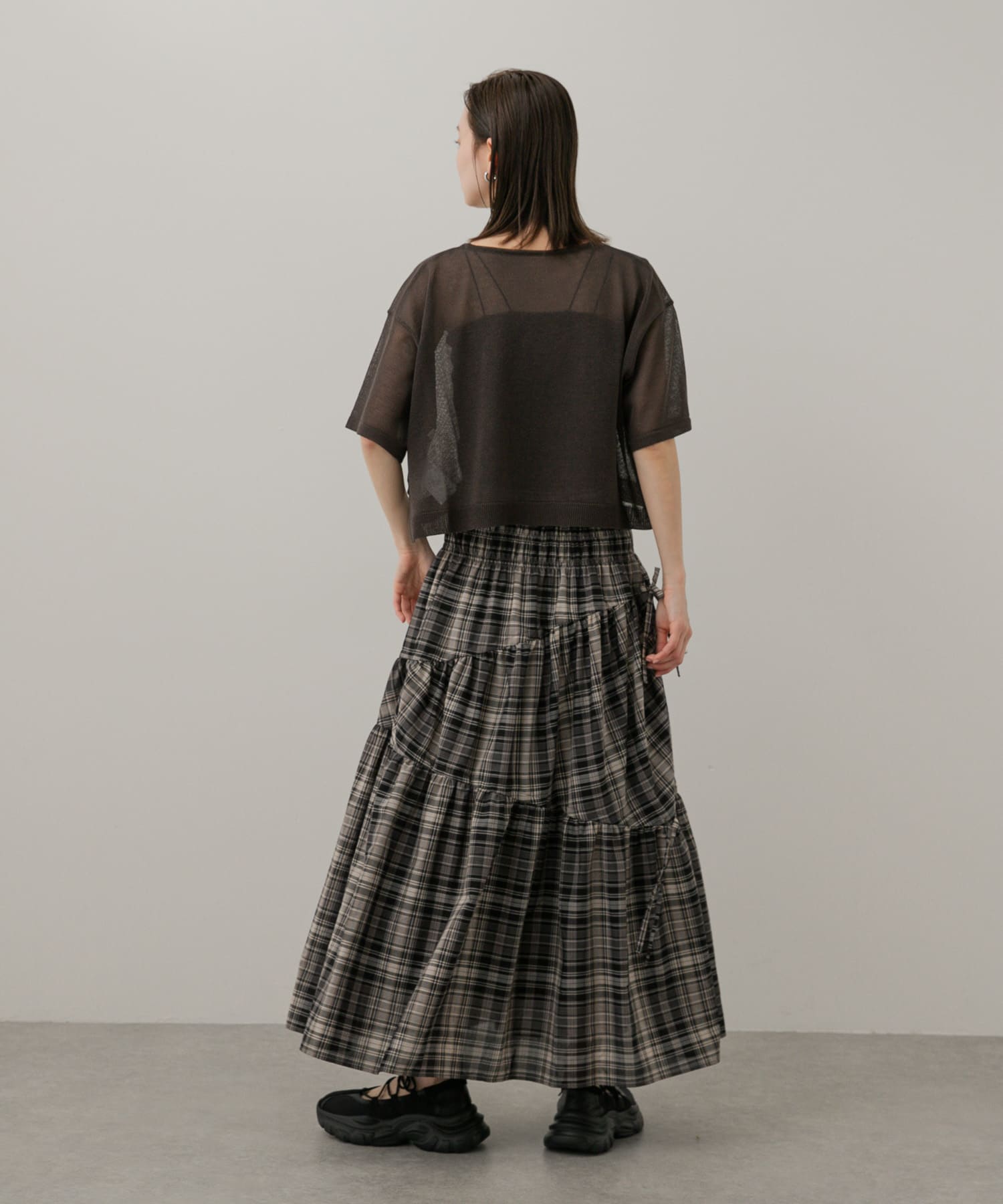 身長：169cm サイズ：one