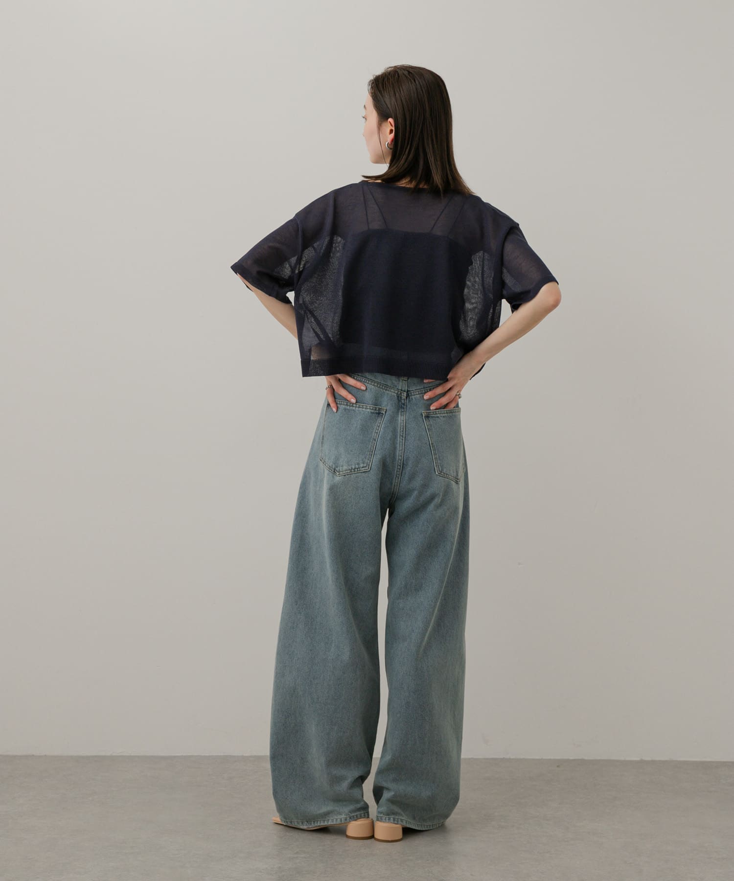 身長：169cm サイズ：one