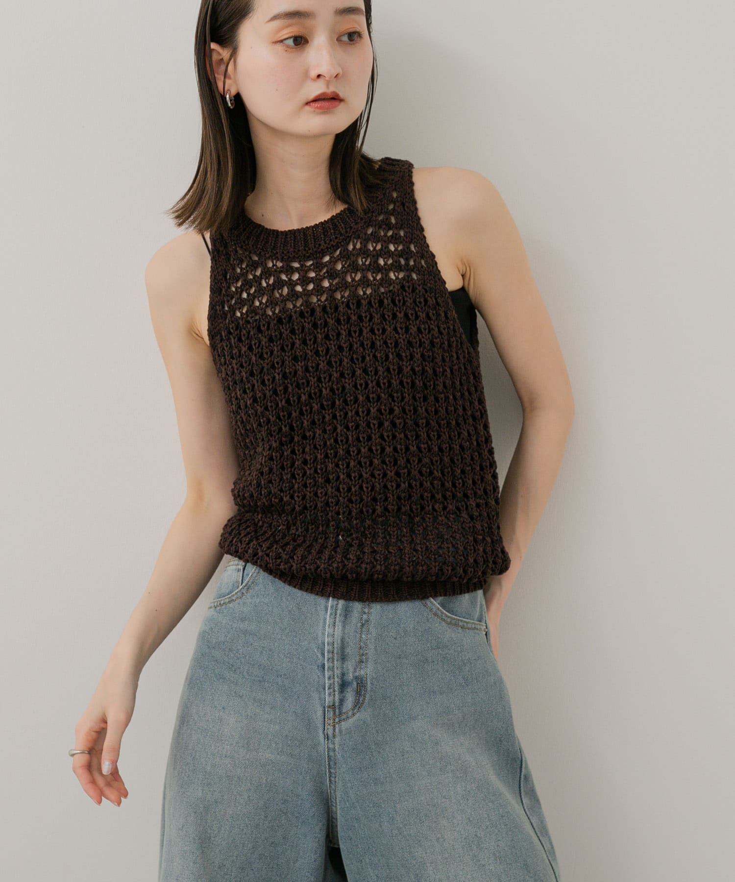 身長：169cm サイズ：one