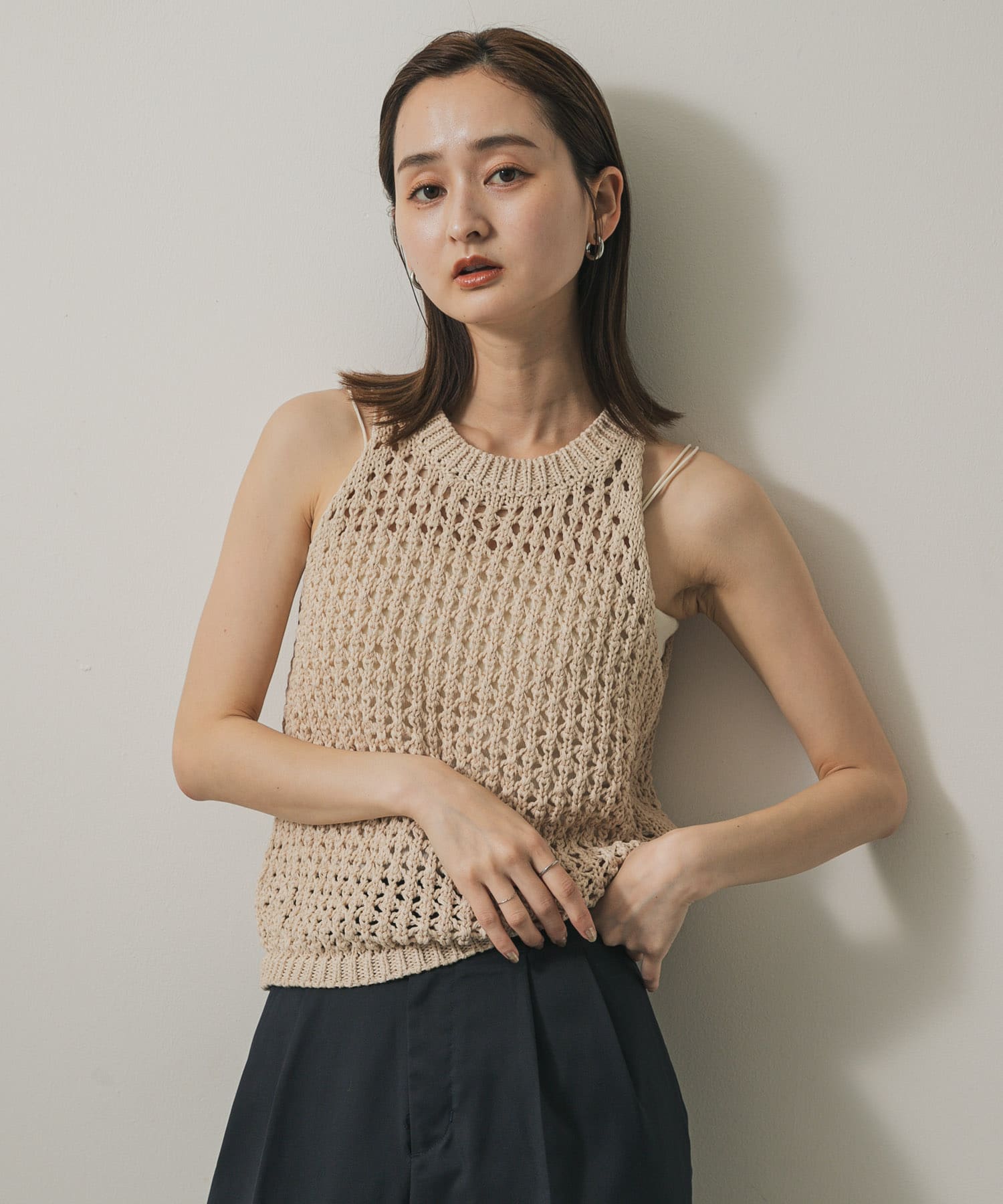 身長：169cm サイズ：one
