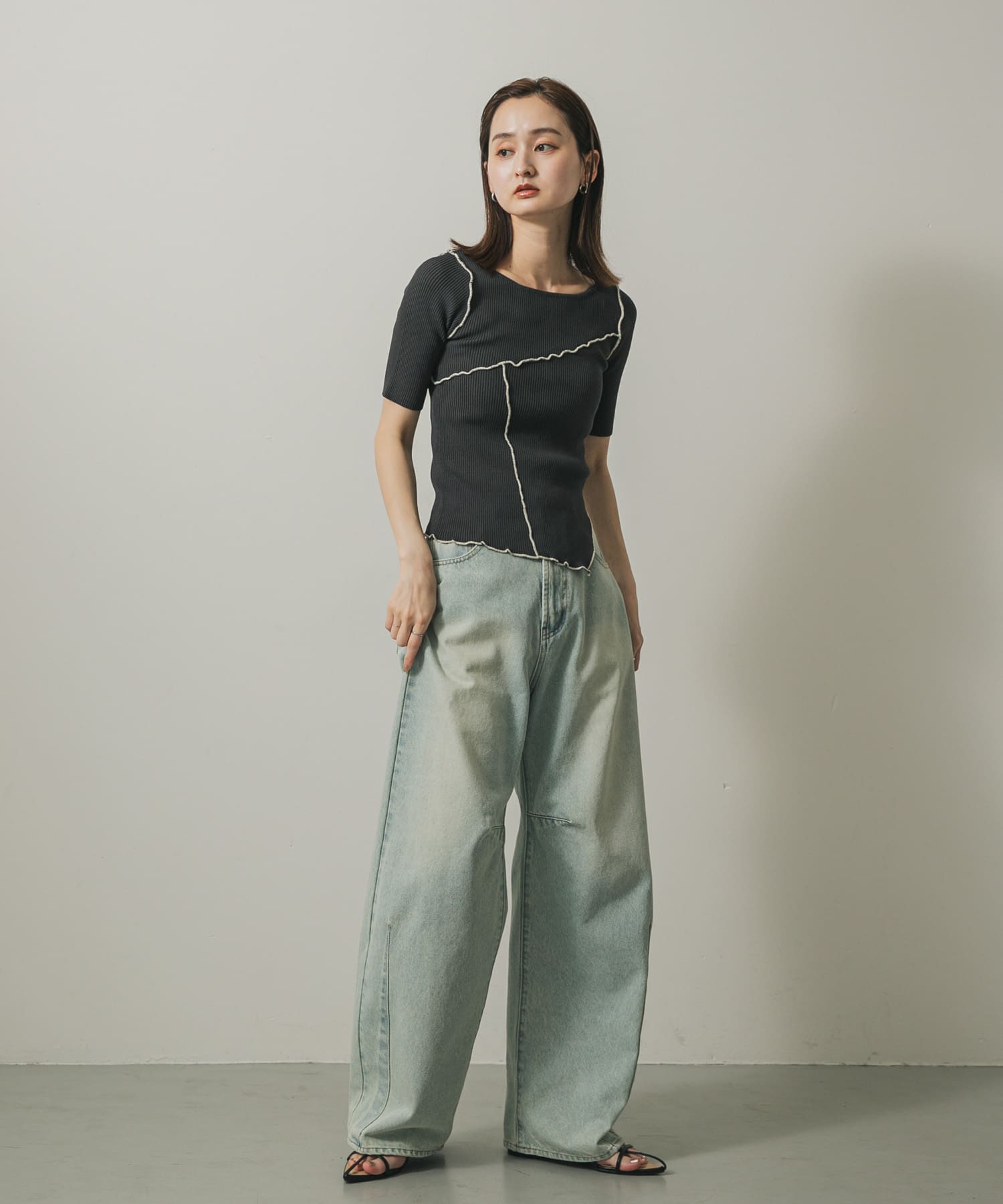 身長：169cm サイズ：one