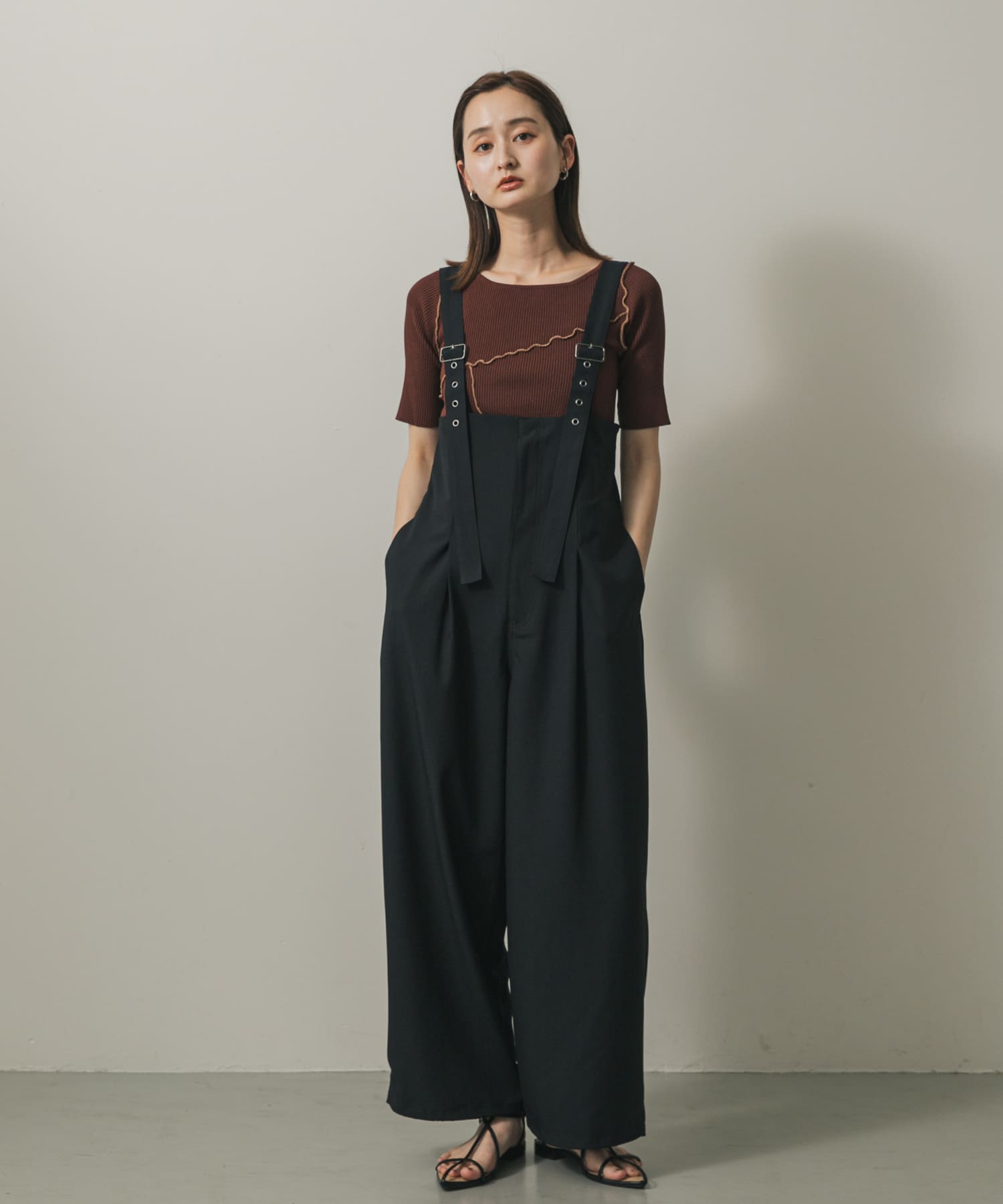 身長：169cm サイズ：one