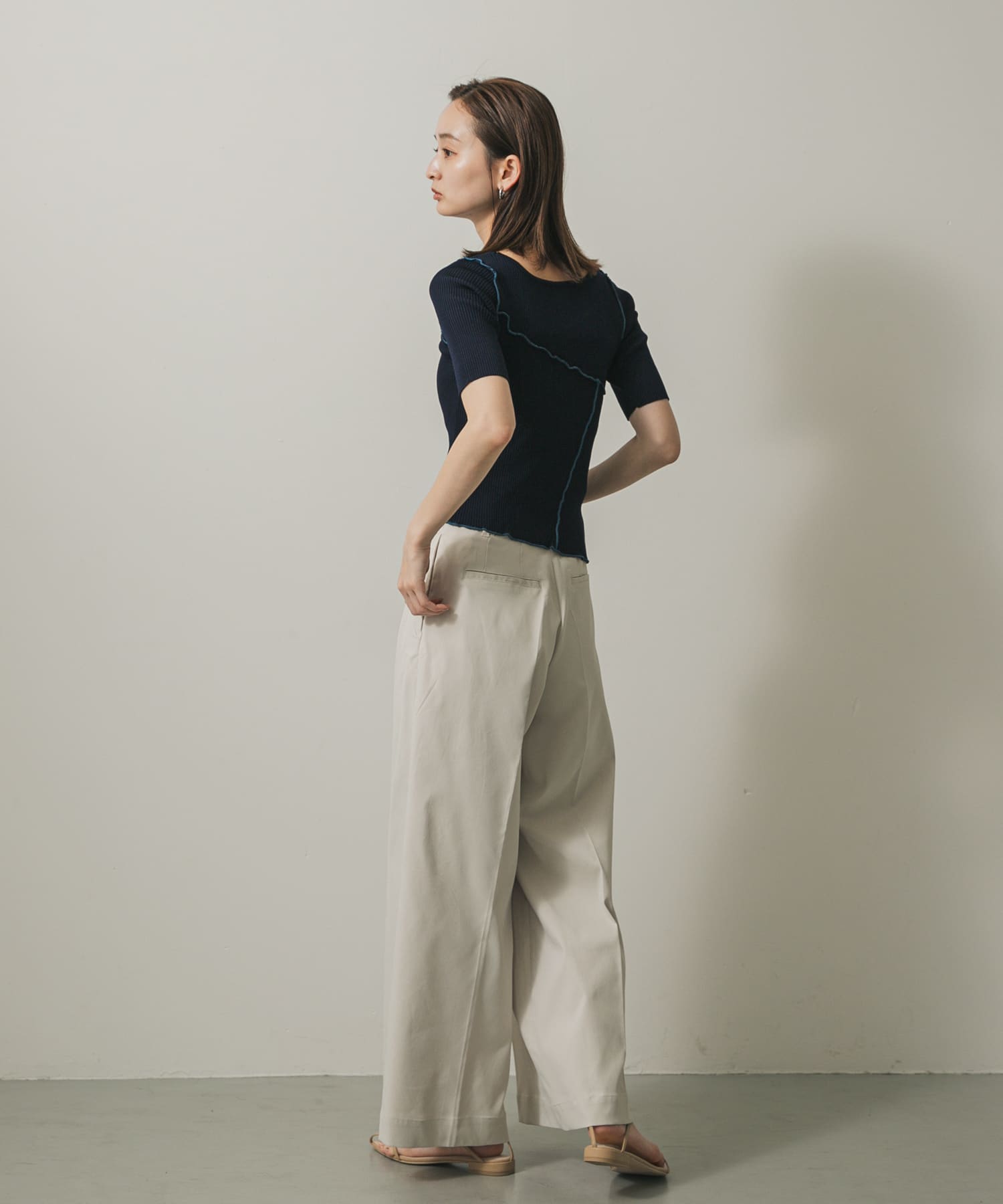 身長：169cm サイズ：one