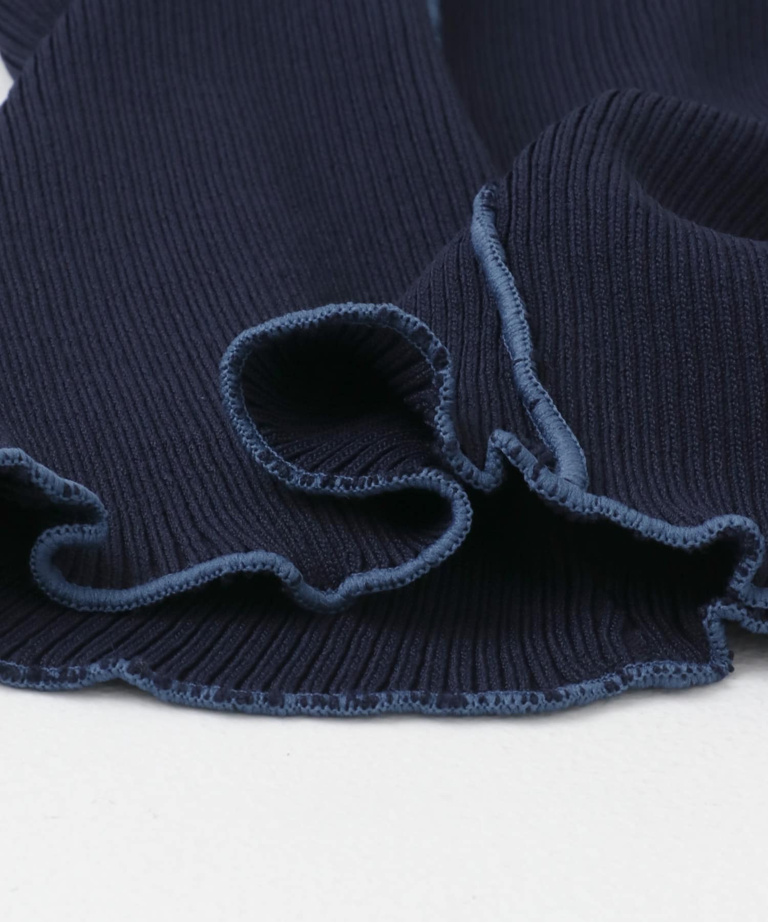 アシメメローセーター NAVY one