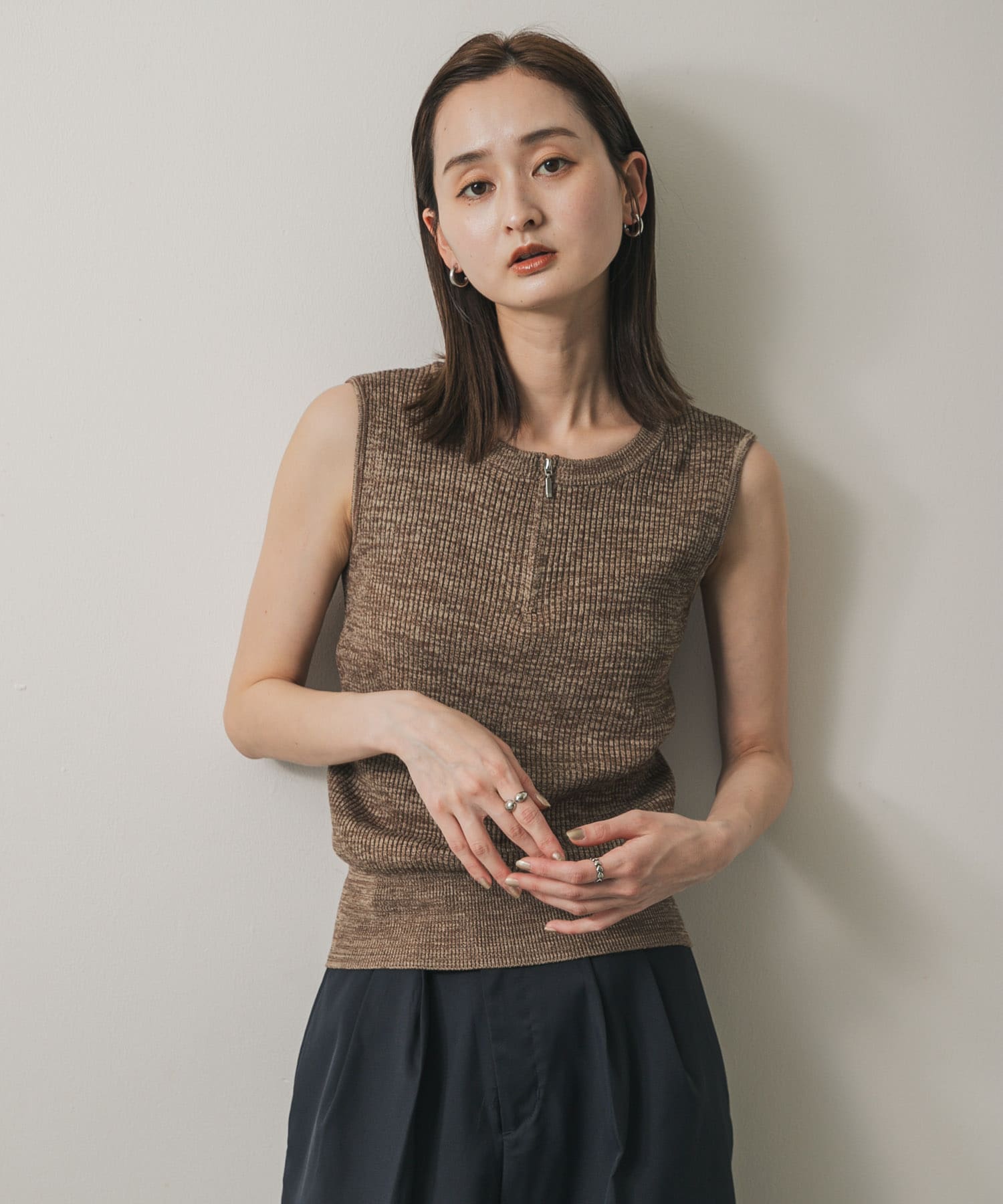 身長：169cm サイズ：one