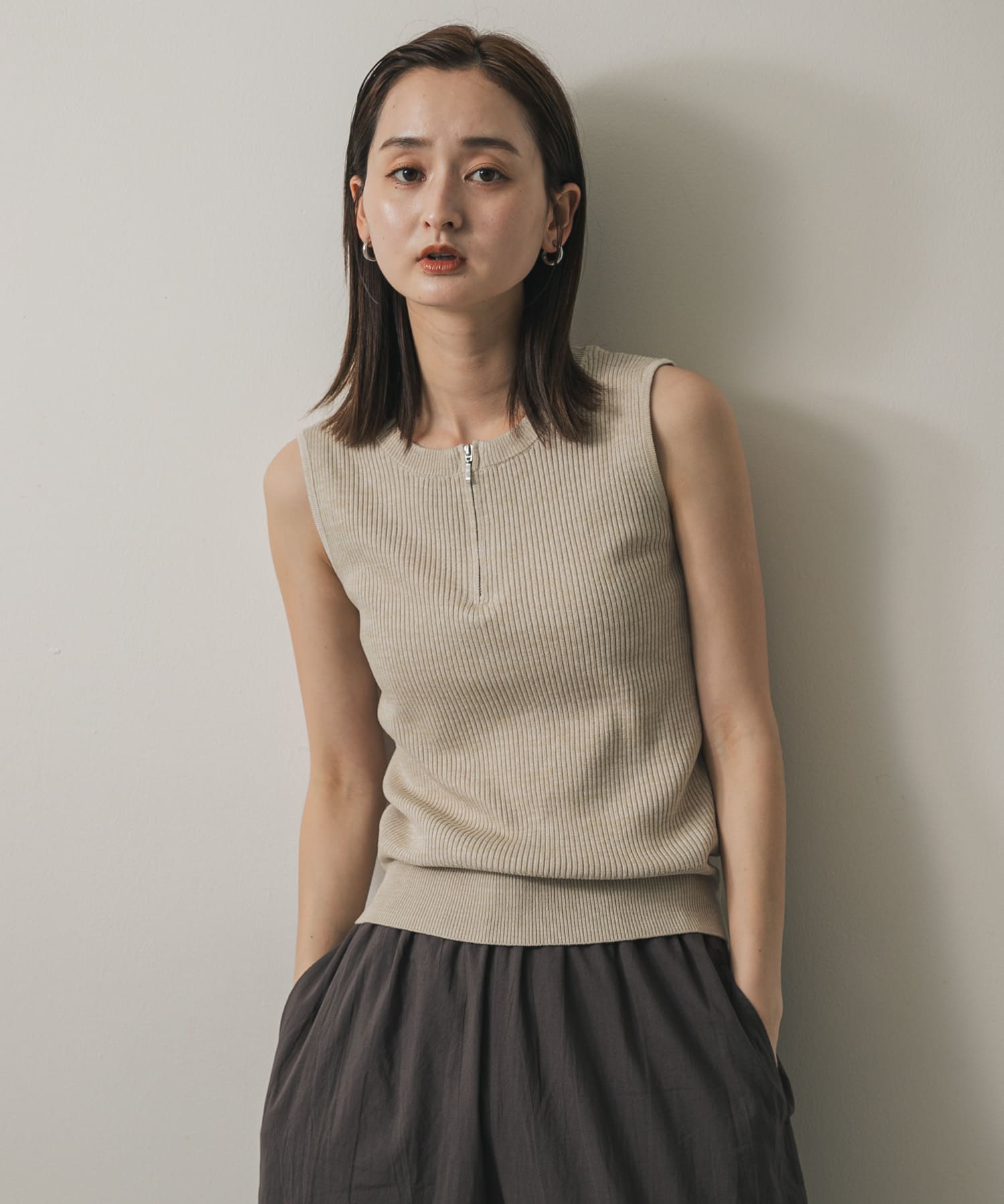身長：169cm サイズ：one