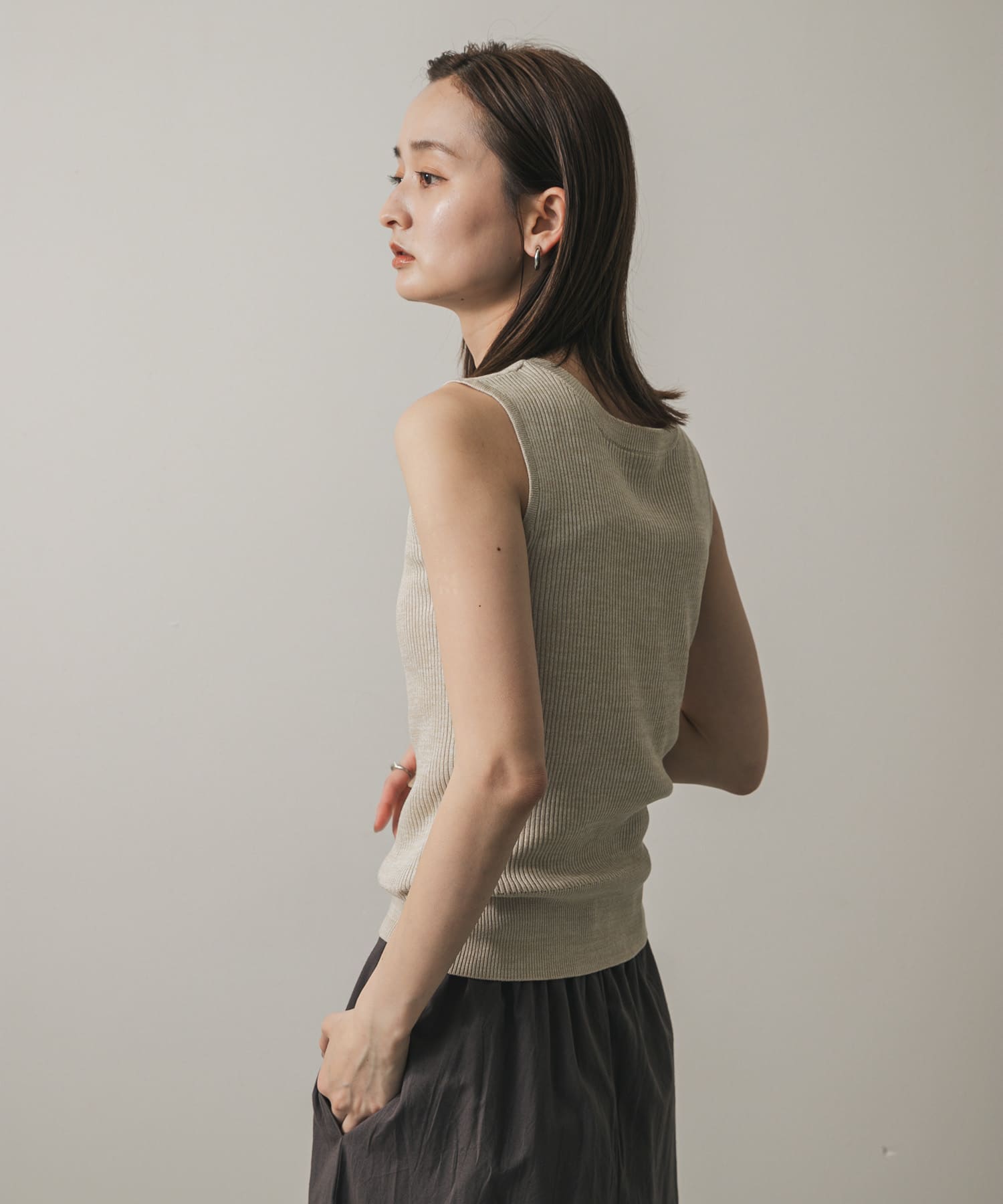 身長：169cm サイズ：one