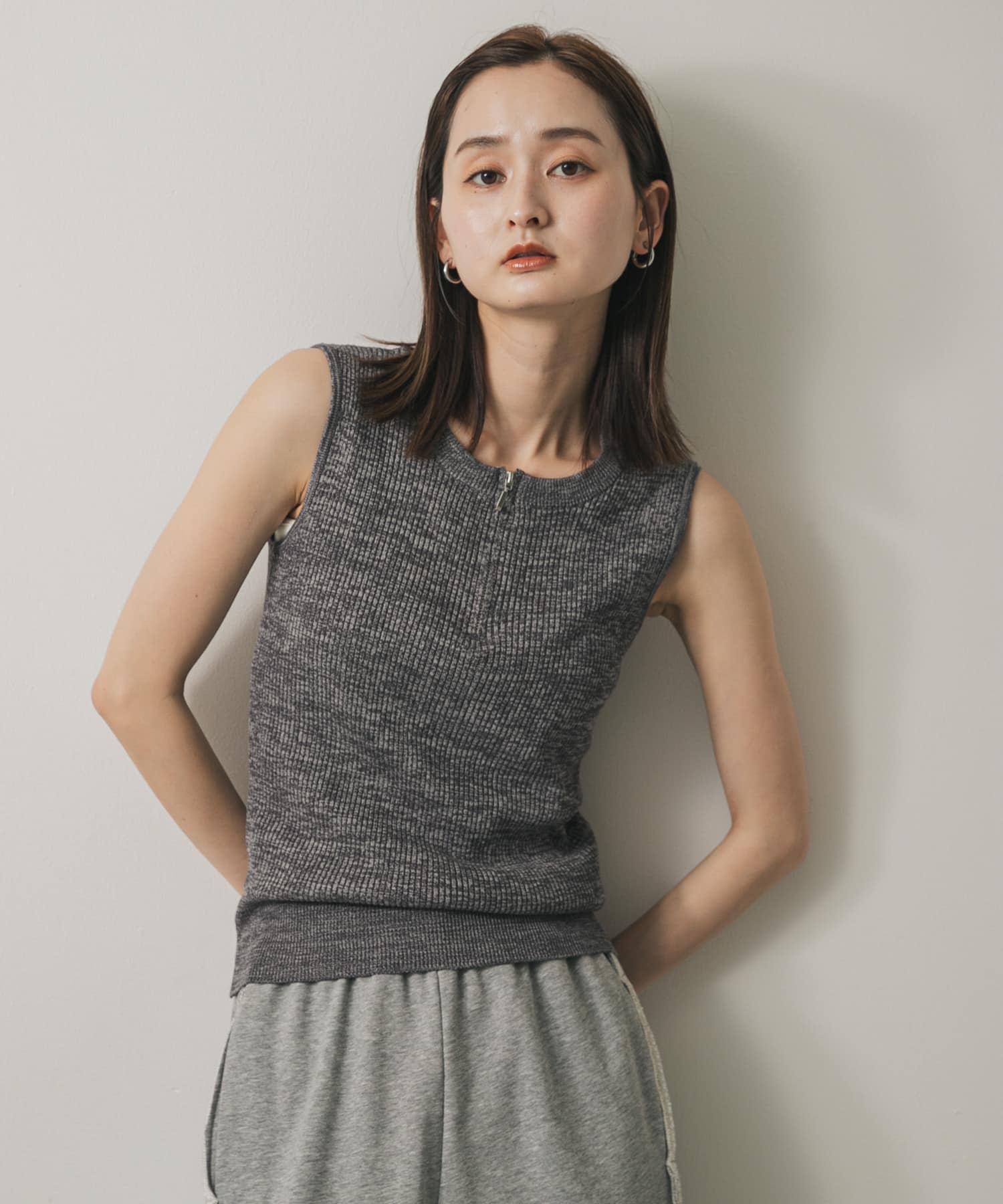 身長：169cm サイズ：one