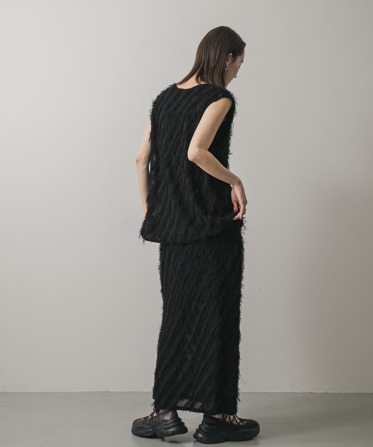 フリンジニットジレベスト(one Y.BEG): トップス｜URBAN RESEARCH公式