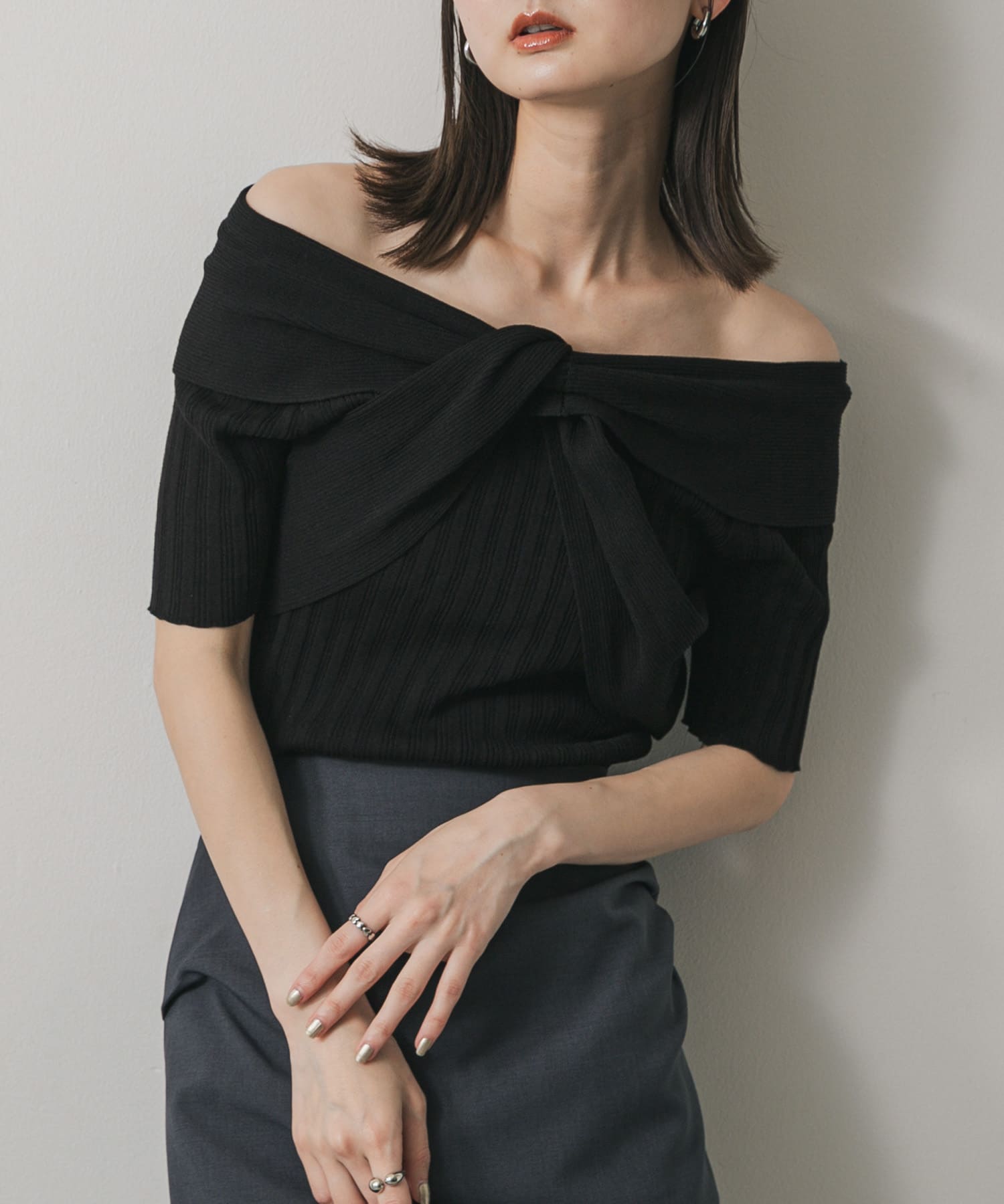 身長：169cm サイズ：one