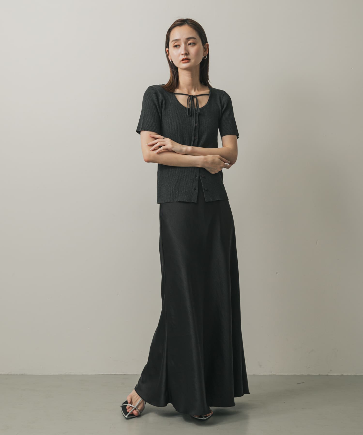 身長：169cm サイズ：one