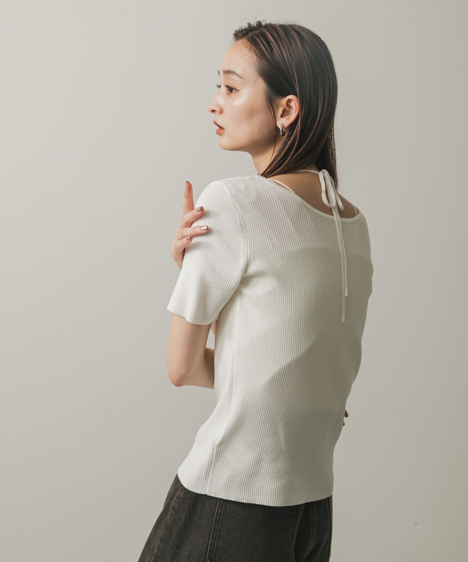 身長：169cm サイズ：one