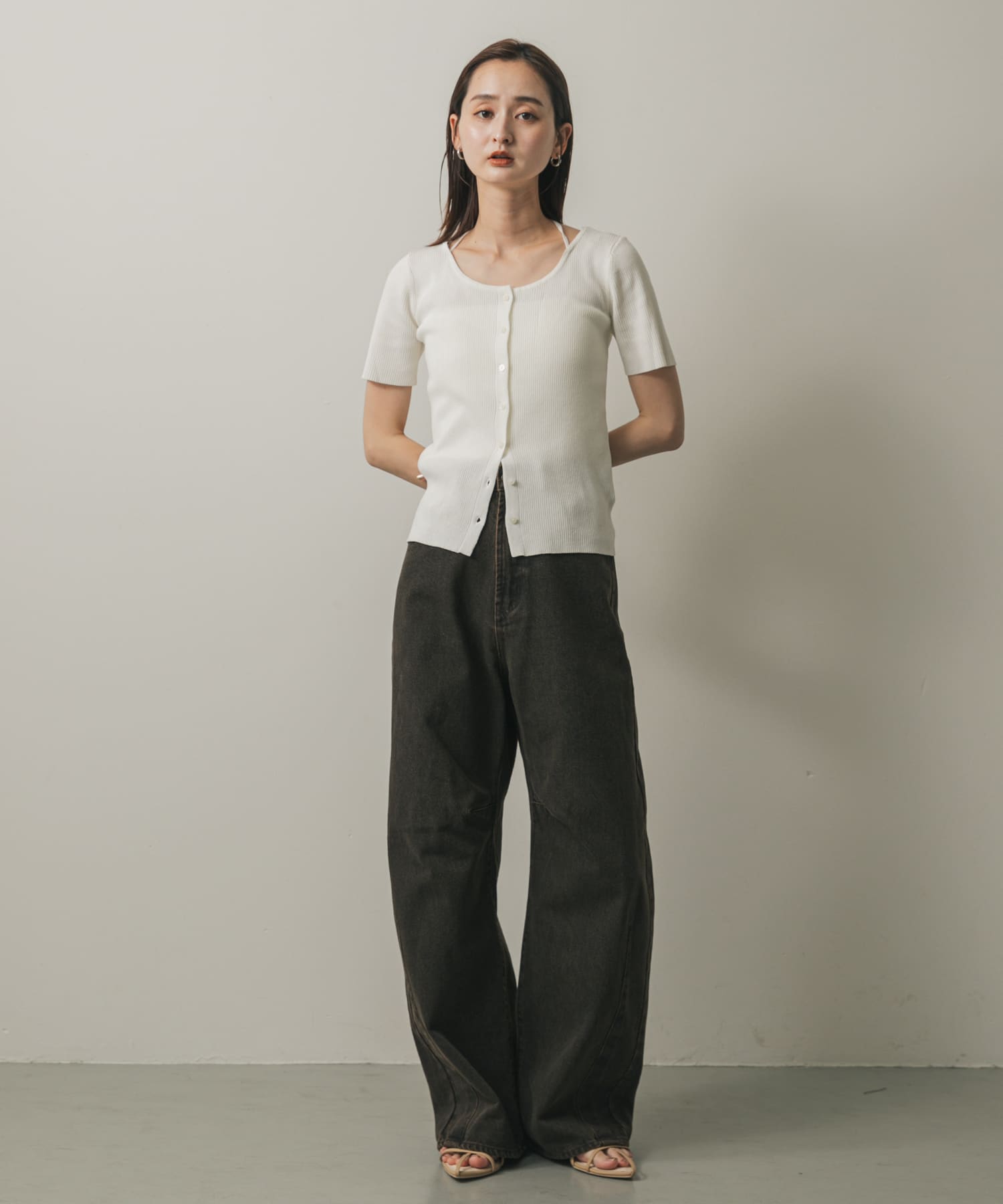 身長：169cm サイズ：one
