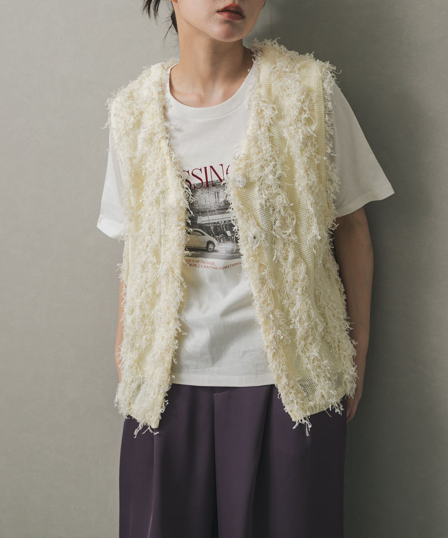 身長：158cm サイズ：one