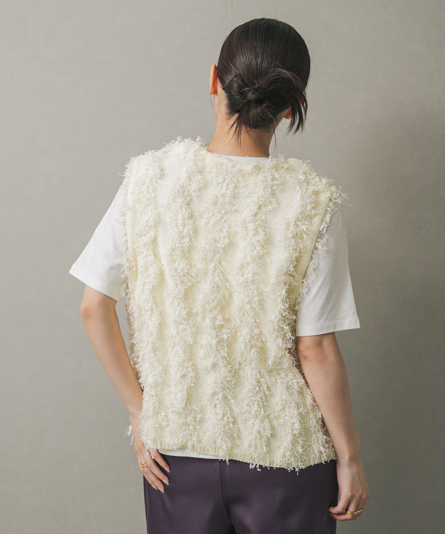 身長：158cm サイズ：one