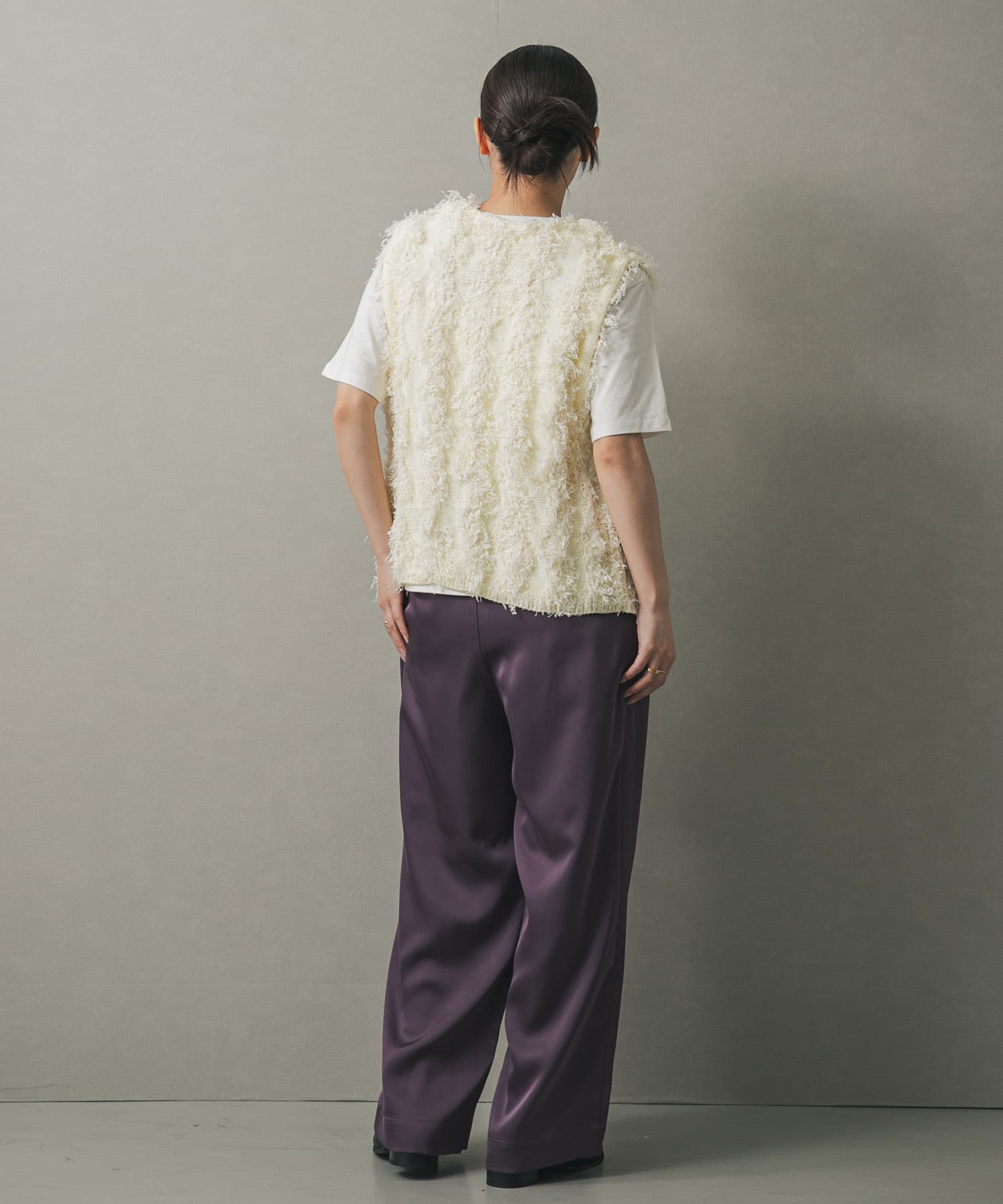 身長：158cm サイズ：one